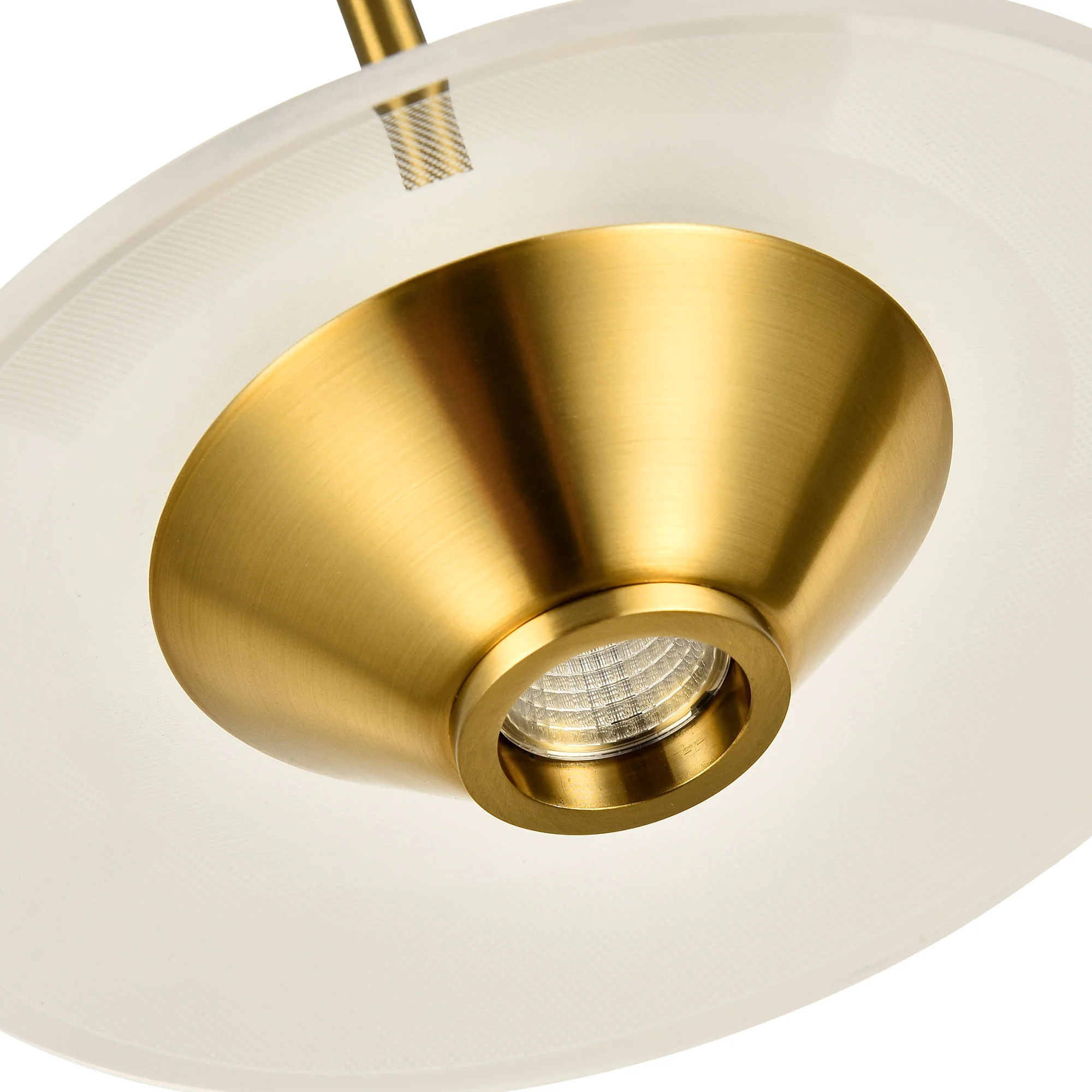 VONN Artisan Ferrara VAP2321AB 7" Integrated LED ETL Certified Height Adjustable Pendant, Antique Brass - Image 8