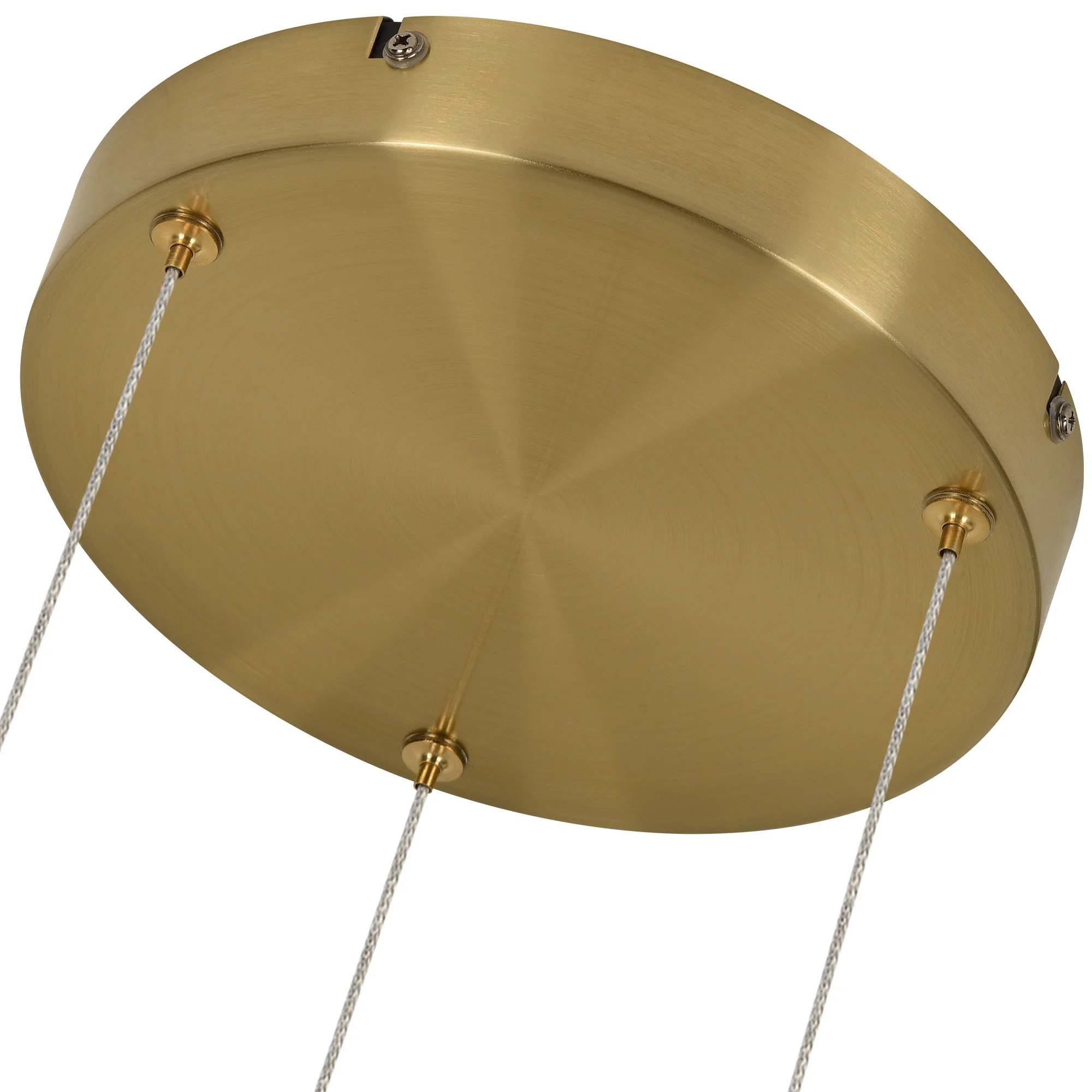 VONN Artisan Ferrara VAP2323AB 16" Integrated LED ETL Certified Pendant, Height Adjustable Chandelier, Antique Brass - Image 12