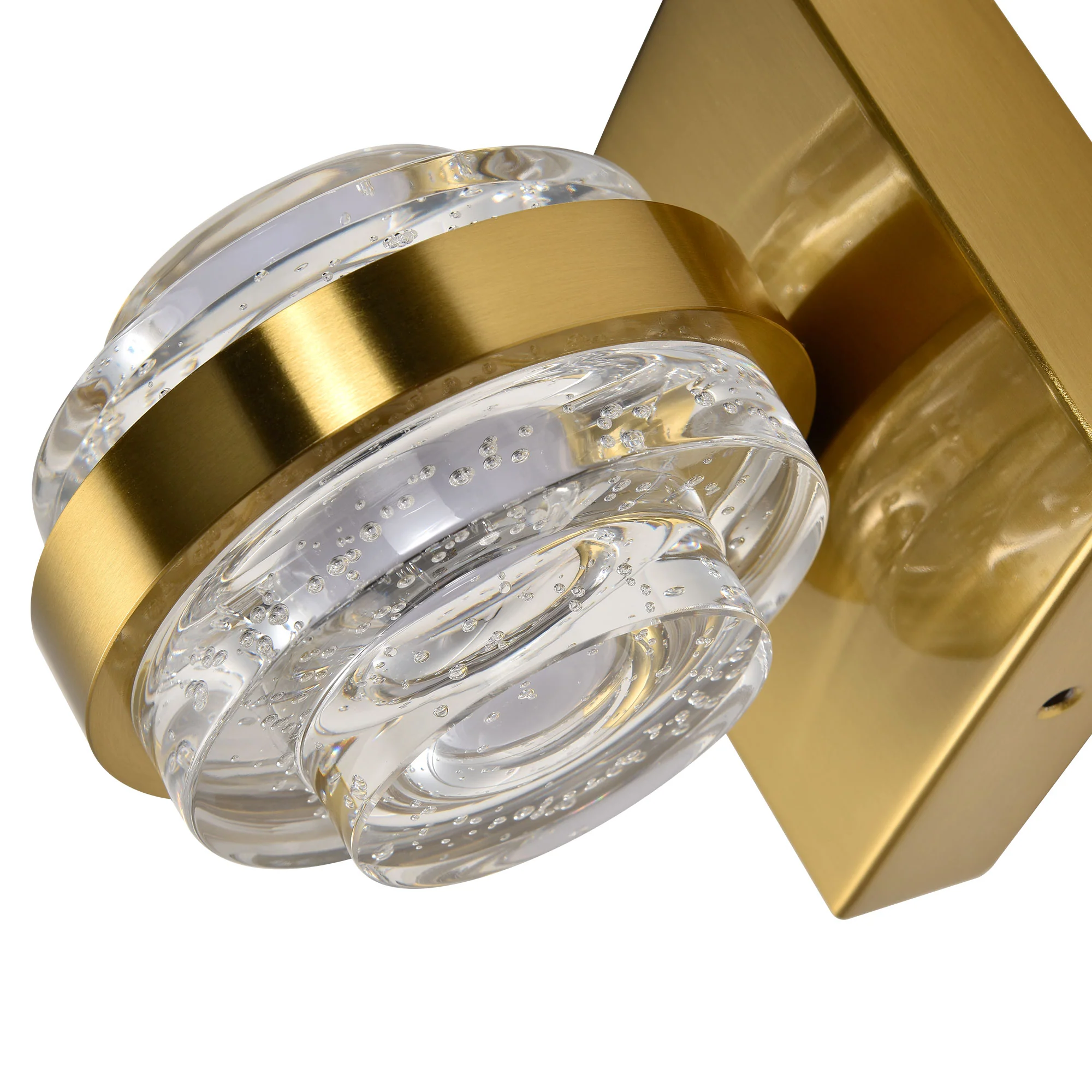 VONN Artisan Milano VAW1331AB 6" 1-Light Integrated LED ETL Certified Wall Sconce, Antique Brass - Image 10