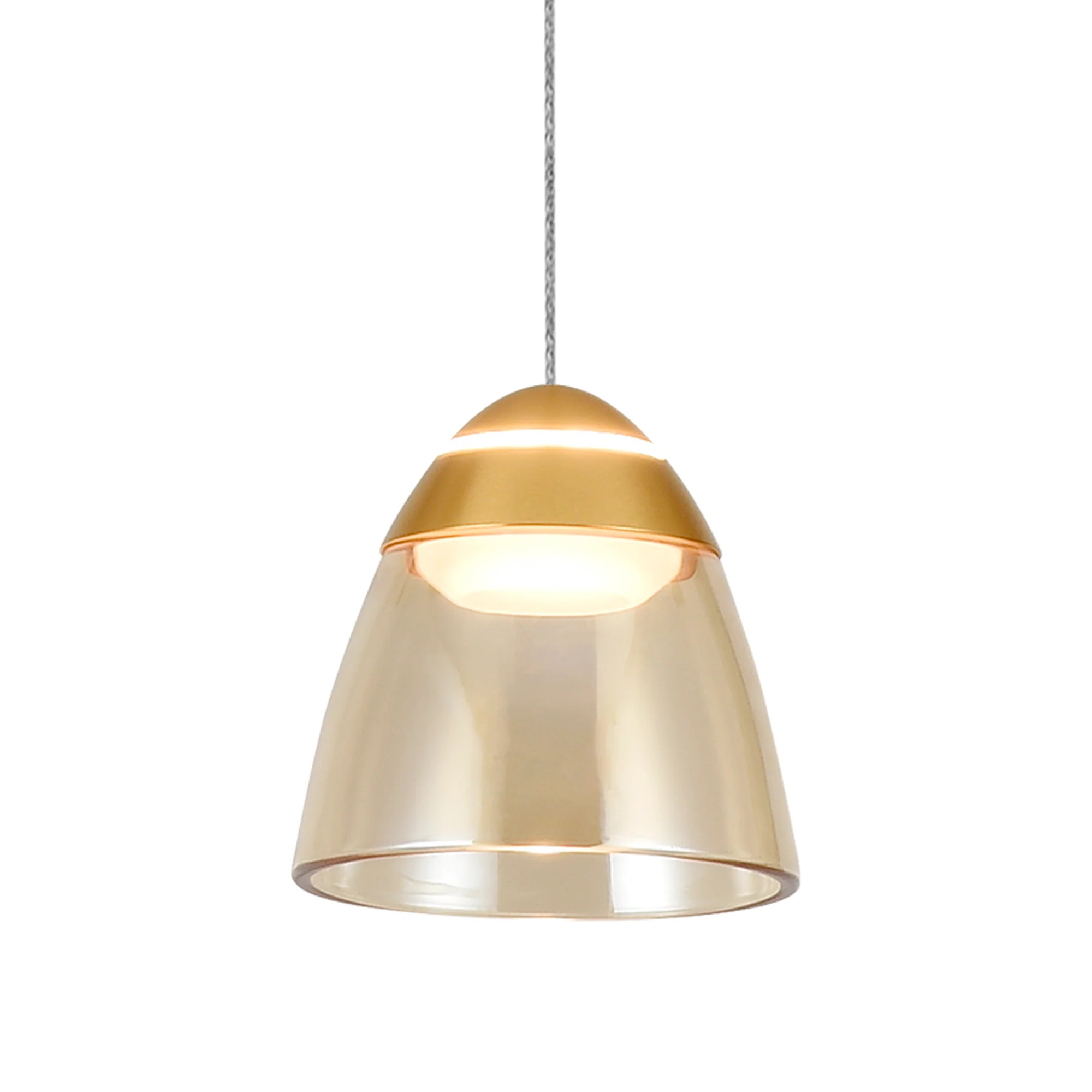 VONN Artisan Roma VAP2291BL 5" 1-Light Integrated LED ETL Certified Height Adjustable Pendant, Black - Image 5