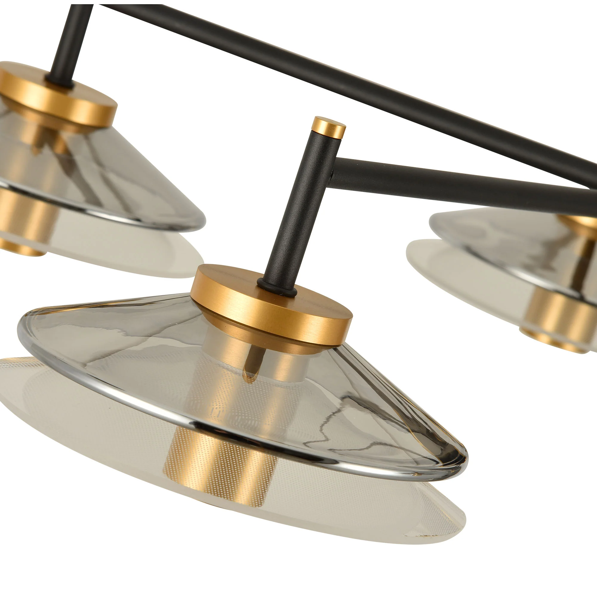 VONN Artisan Verona VAC3315BL 31" Integrated LED ETL Certified Pendant, Height Adjustable Chandelier, Black - Image 11