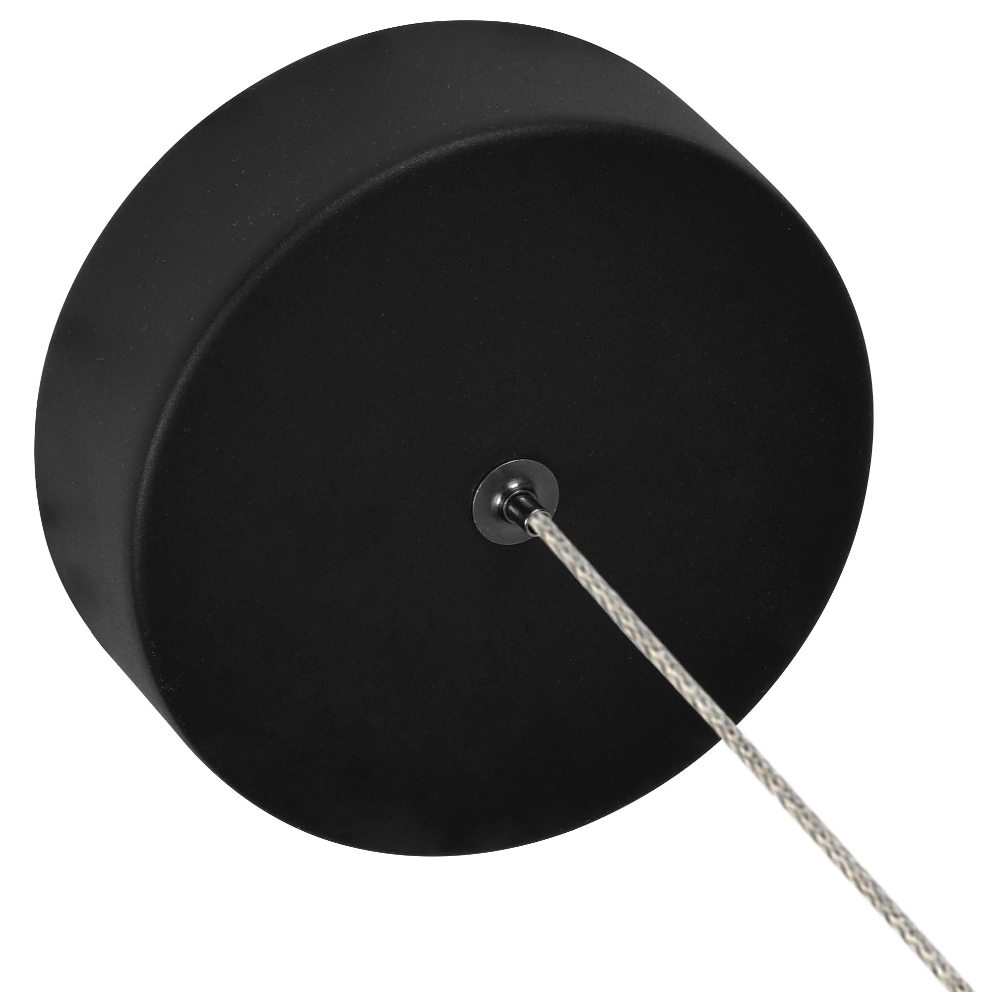 VONN Artisan Verona VAP2311BL 7" Integrated LED ETL Certified Height Adjustable Pendant, with Glass Shade, Black - Image 12