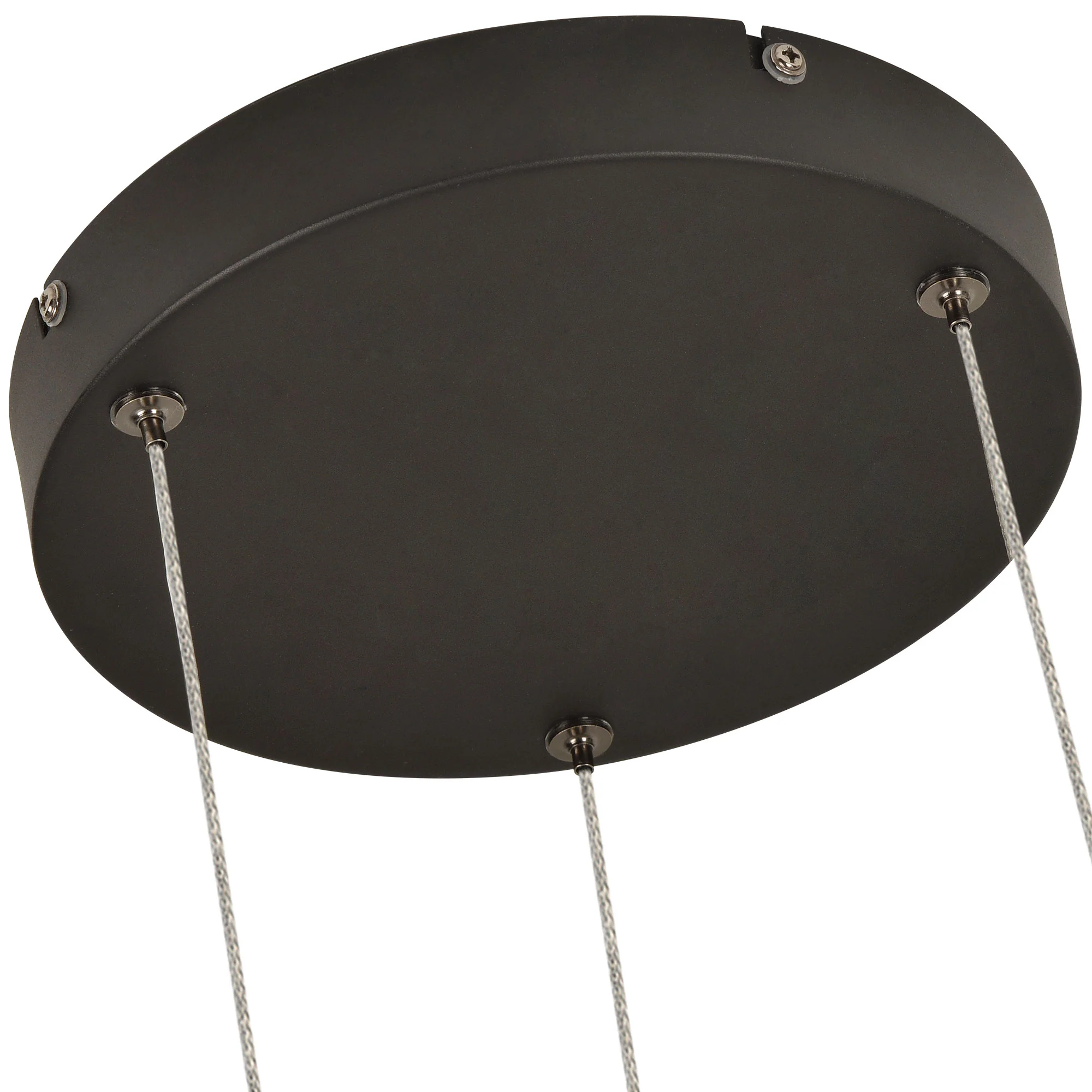 VONN Artisan Verona VAP2313BL 16" Integrated LED ETL Certified Pendant, Height Adjustable Chandelier, Black - Image 11