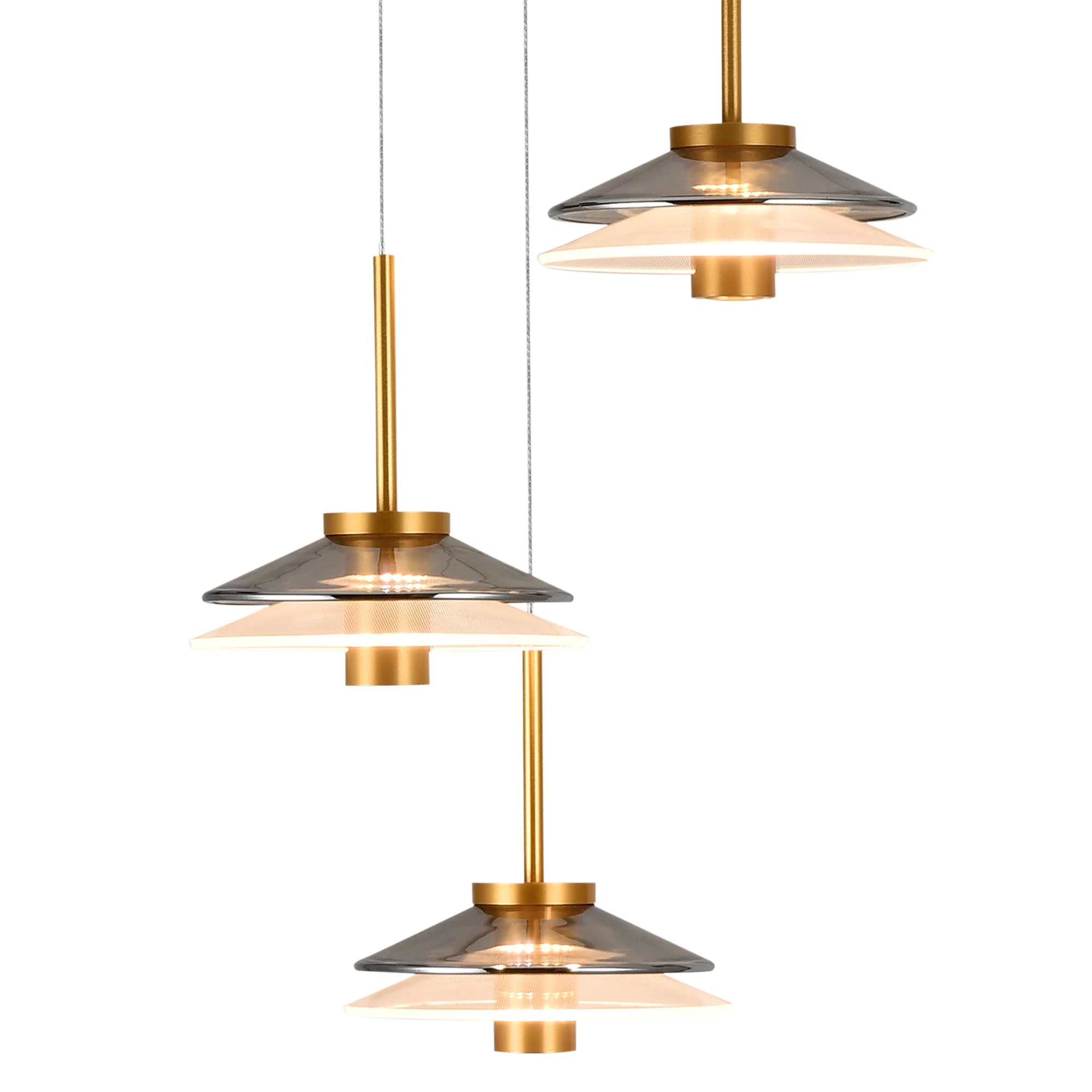 VONN Artisan Verona VAP2313BL 16" Integrated LED ETL Certified Pendant, Height Adjustable Chandelier, Black - Image 6