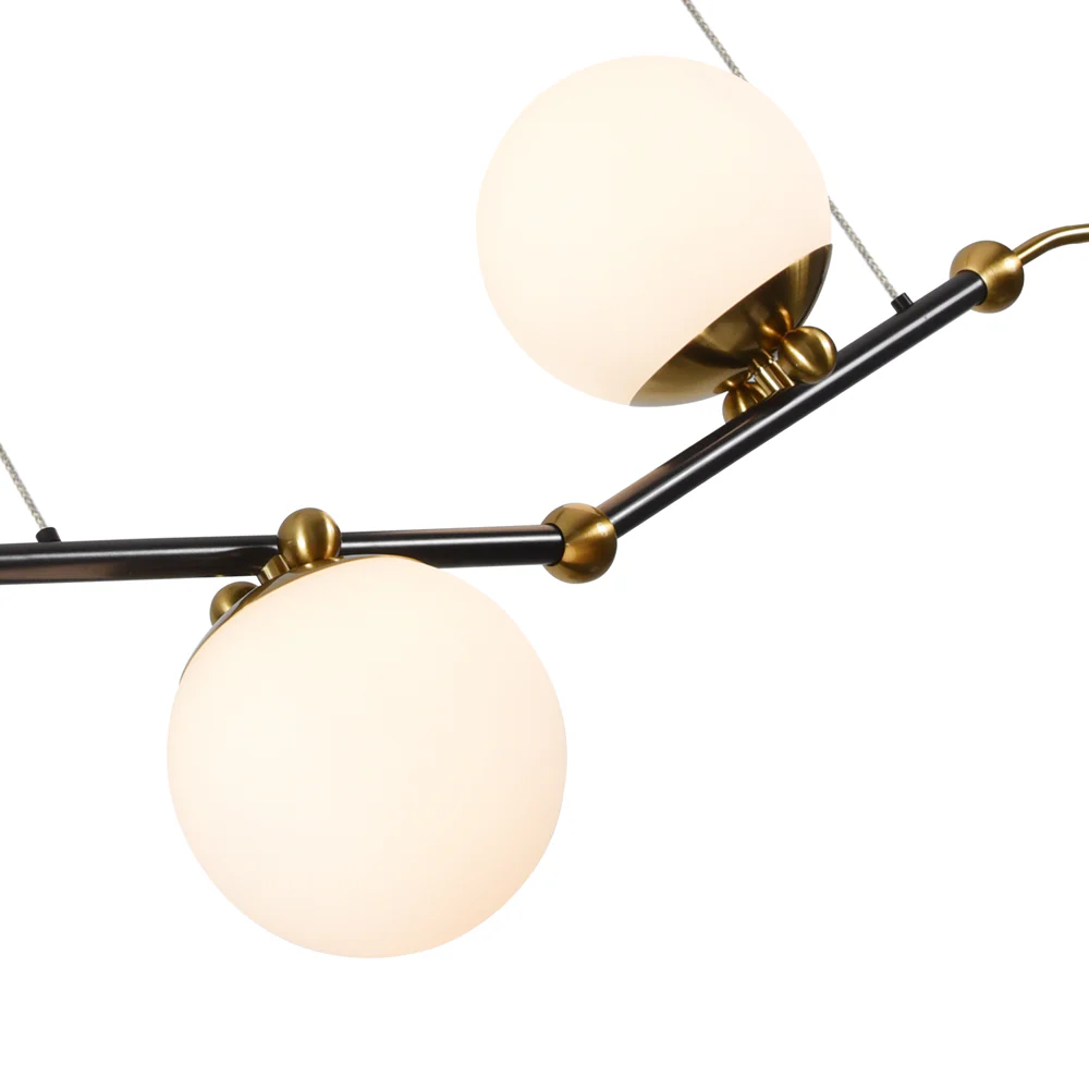 VONN Artisan Chianti VAC3122AB 43" Integrated LED ETL Certified Height Adjustable Pendant, Chandelier, Antique Brass - Image 17