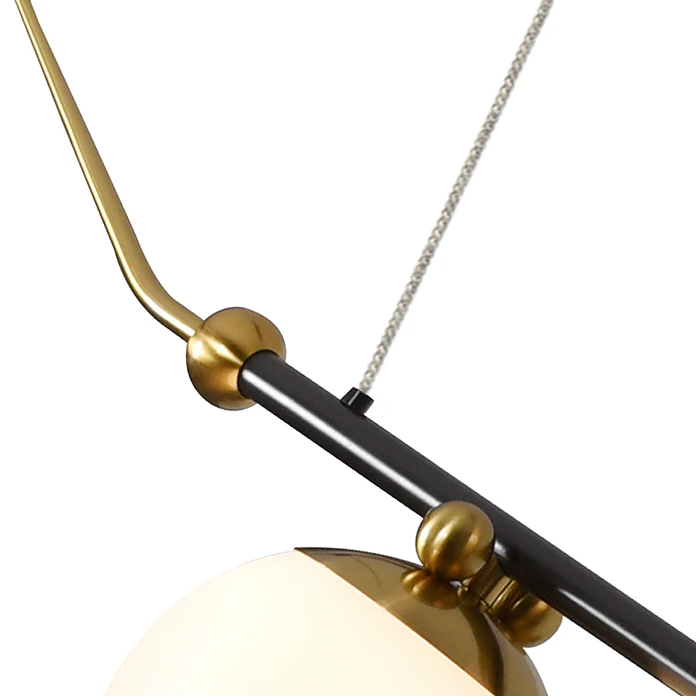 VONN Artisan Chianti VAC3122AB 43" Integrated LED ETL Certified Height Adjustable Pendant, Chandelier, Antique Brass - Image 18