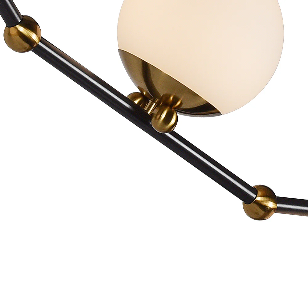VONN Artisan Chianti VAC3123AB 54" Integrated LED ETL Certified Height Adjustable Pendant, Chandelier, Antique Brass - Image 6