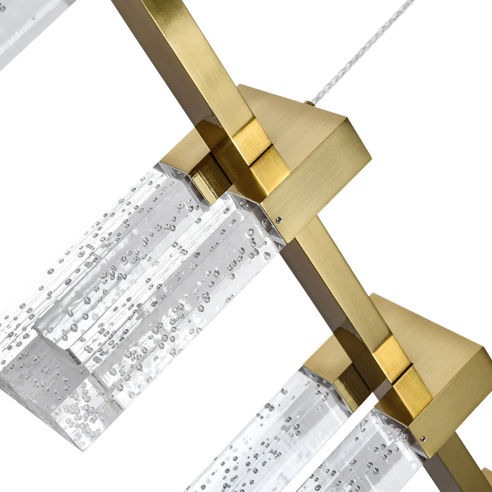 VONN Artisan Sorrento VAC3137AB 40" ETL Certified Integrated LED Pendant, Height Adjustable Chandelier, Black - Image 11