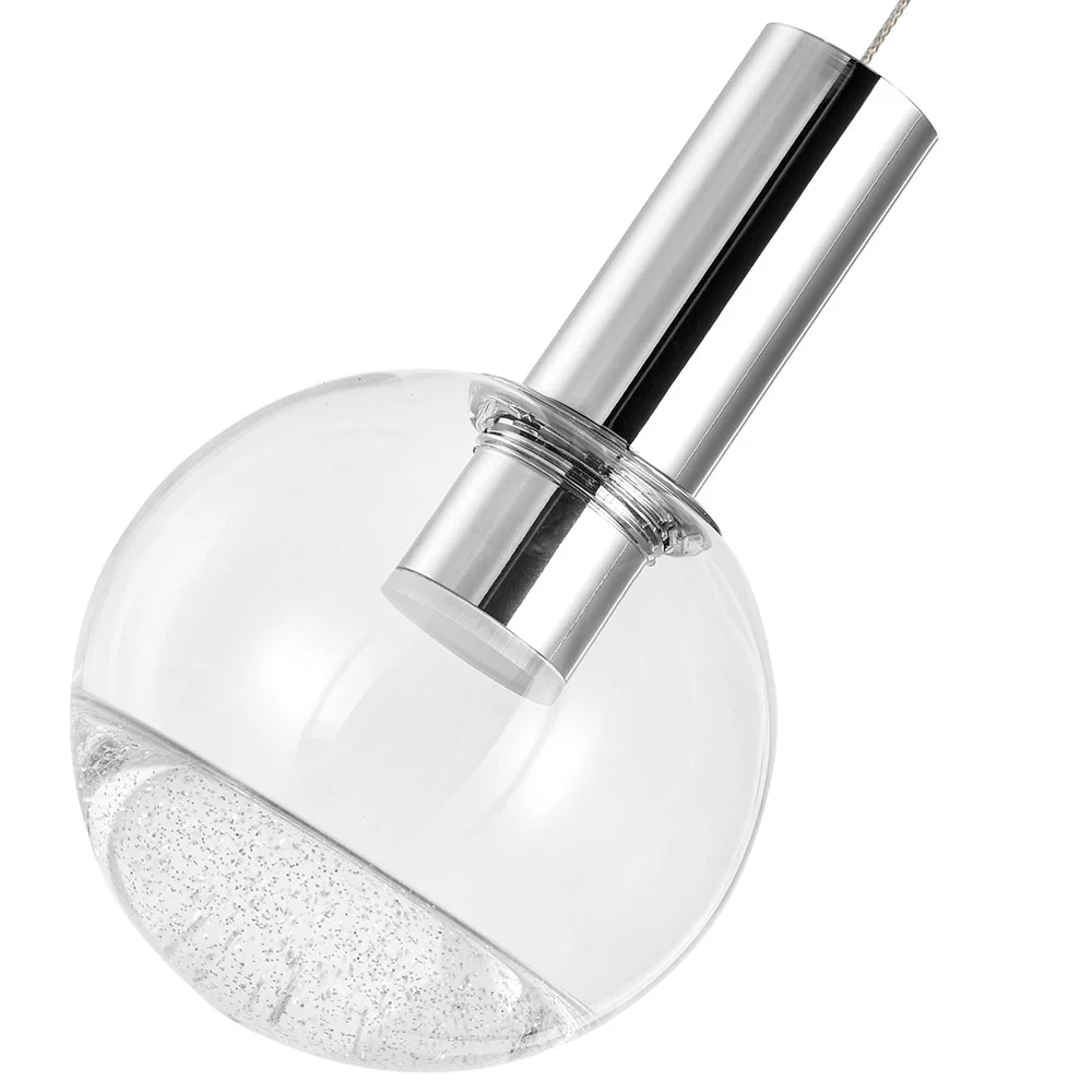 VONN Artisan Sienna VAC3185CH 5-Light ETL Certified Integrated LED Pendant, Height Adjustable Chandelier, Chrome - Image 10