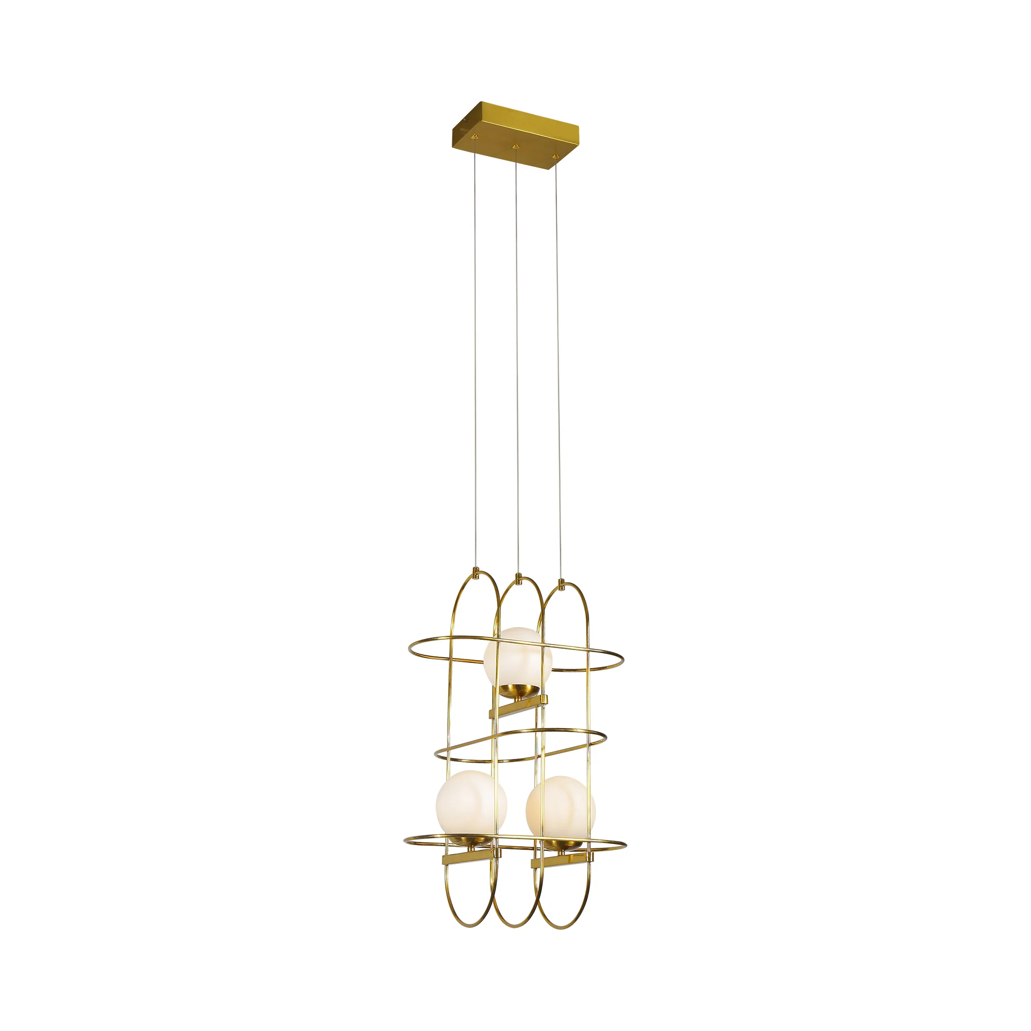 VONN Artisan Lyra VAC3273AB 16" Integrated LED ETL Certified Height Adjustable Chandelier, Pendant - Image 10
