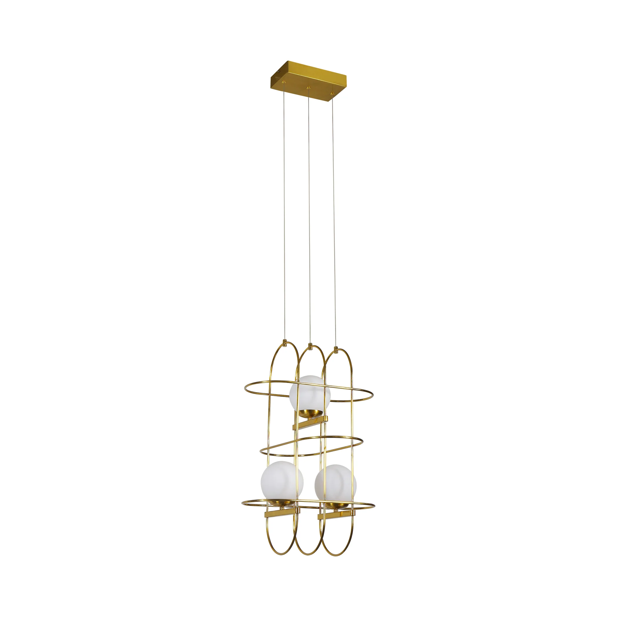 VONN Artisan Lyra VAC3273AB 16" Integrated LED ETL Certified Height Adjustable Chandelier, Pendant - Image 9