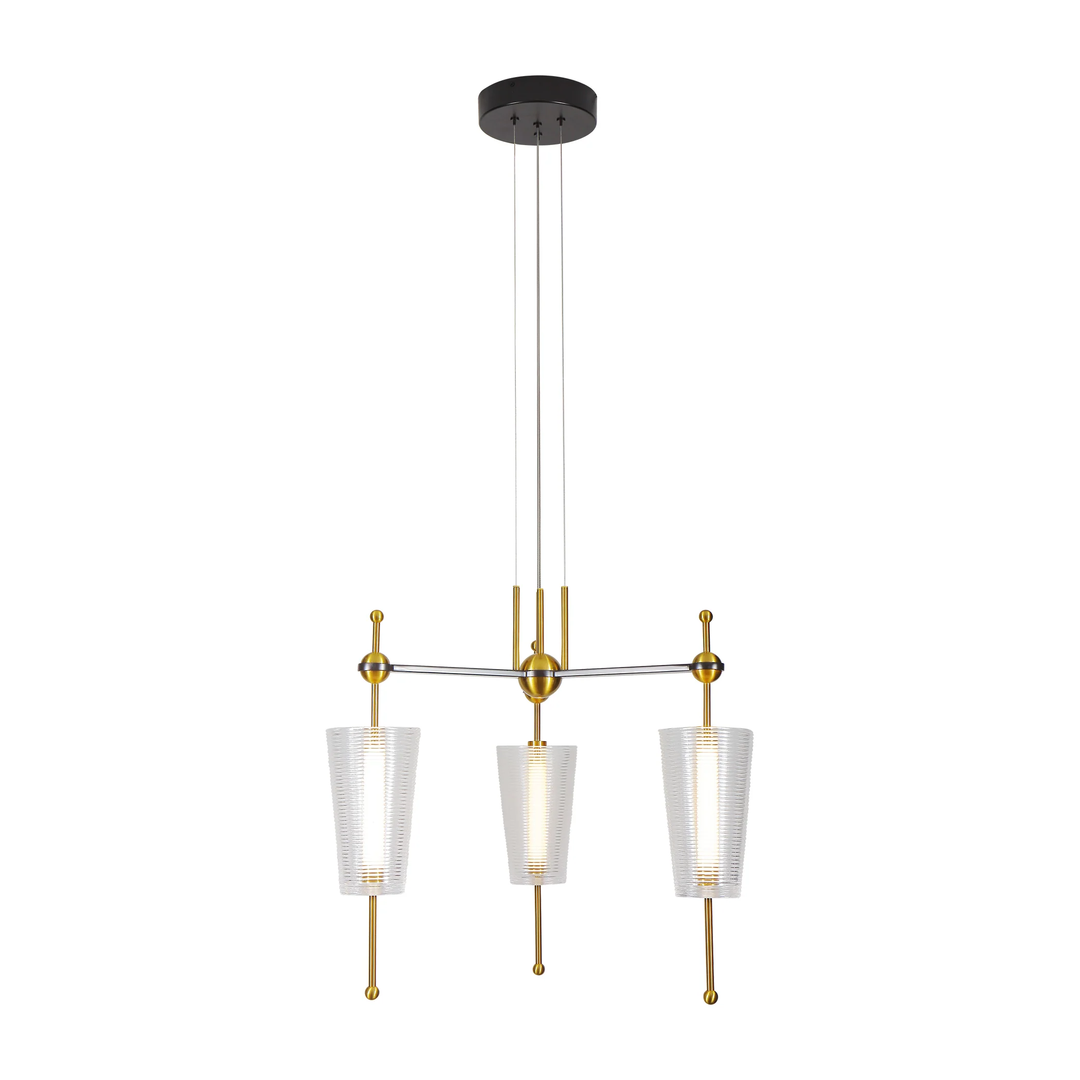 VONN Artisan Toscana VAP2103AB 26" Integrated LED ETL Certified Pendant, Height Adjustable Chandelier - Image 9