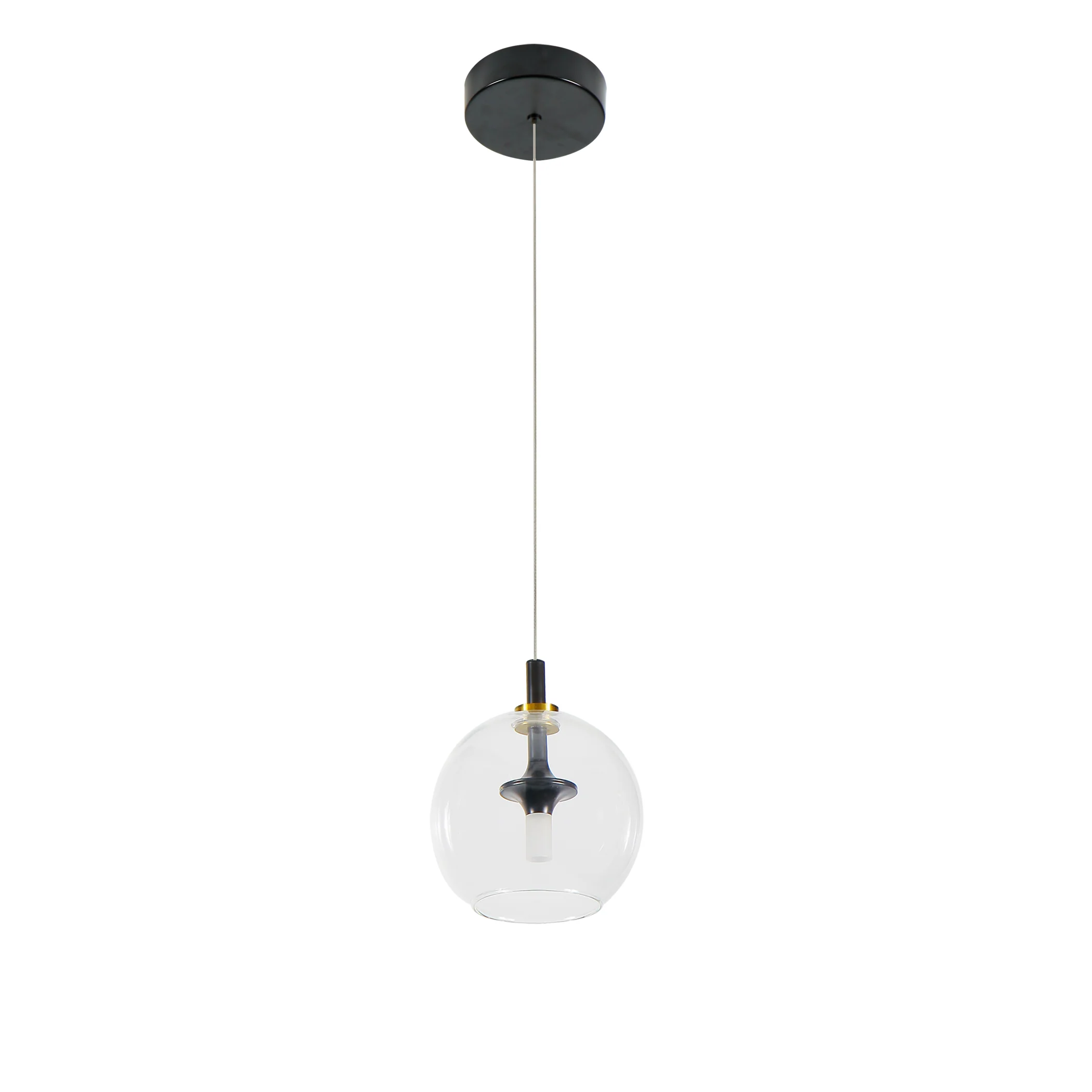 VONN Artisan Portofino VAP2161AB 7" Integrated LED ETL Certified Height Adjustable Pendant w/ Glass Shade - Image 10