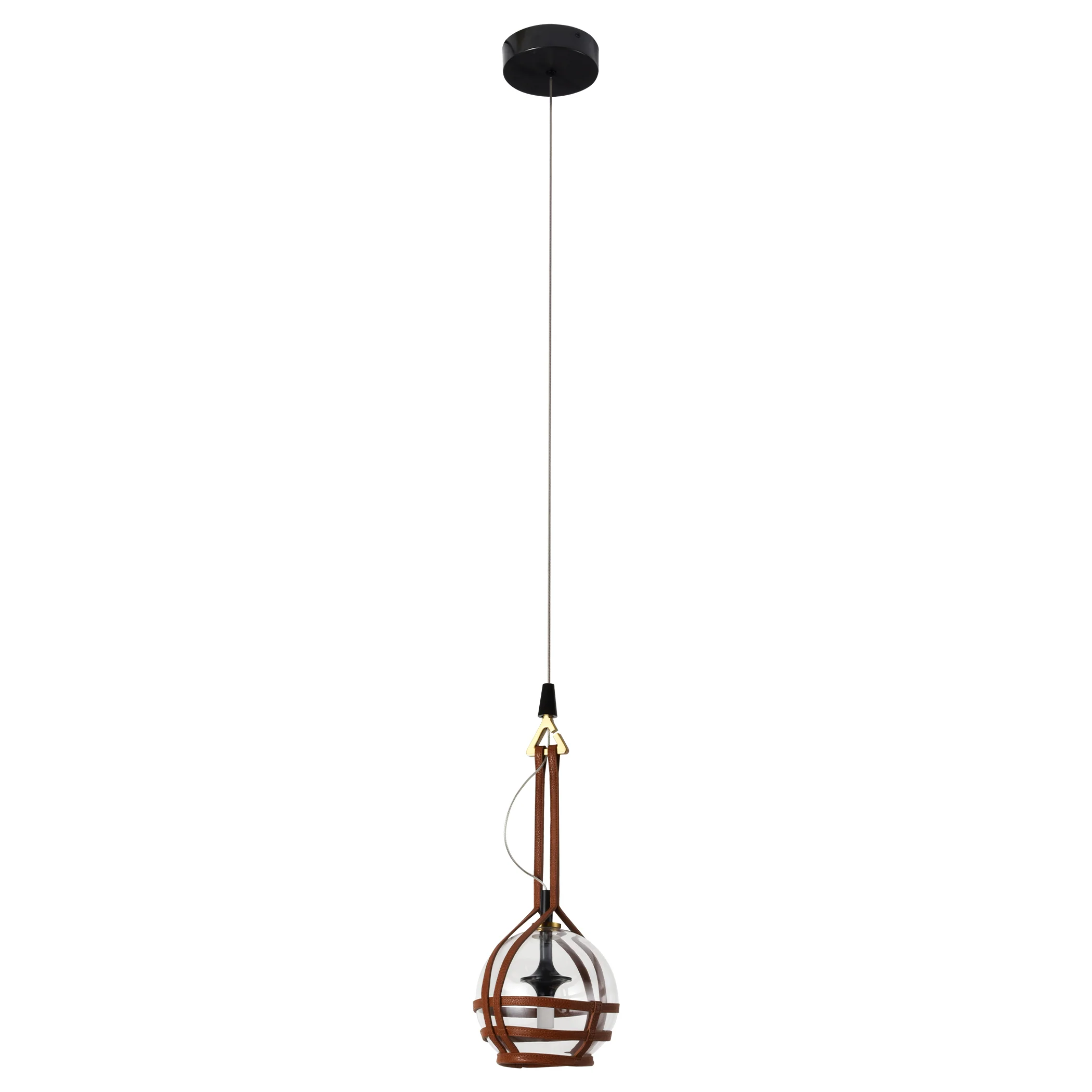 VONN Artisan Bari VAP2171AB 7" Integrated LED ETL Certified Height Adjustable Pendant with Glass Shade - Image 10
