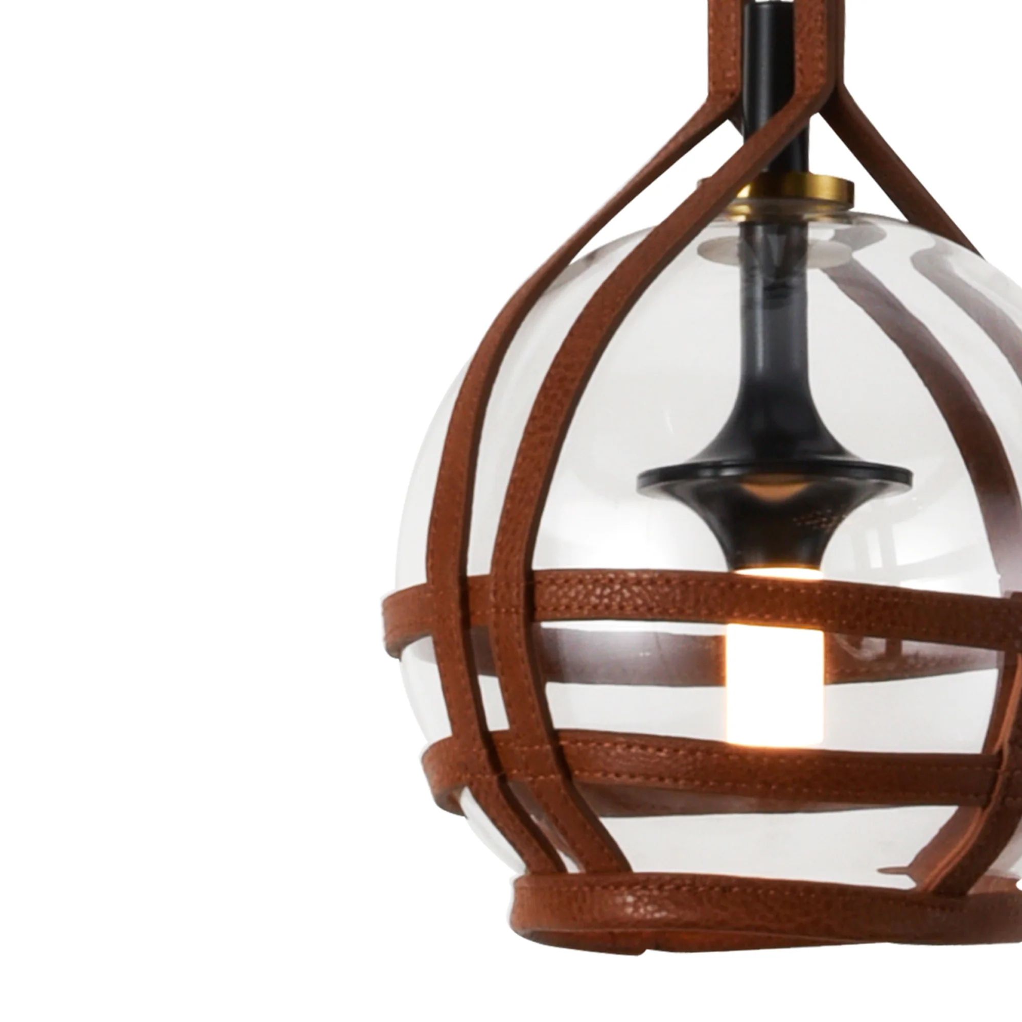 VONN Artisan Bari VAP2171AB 7" Integrated LED ETL Certified Height Adjustable Pendant with Glass Shade - Image 7