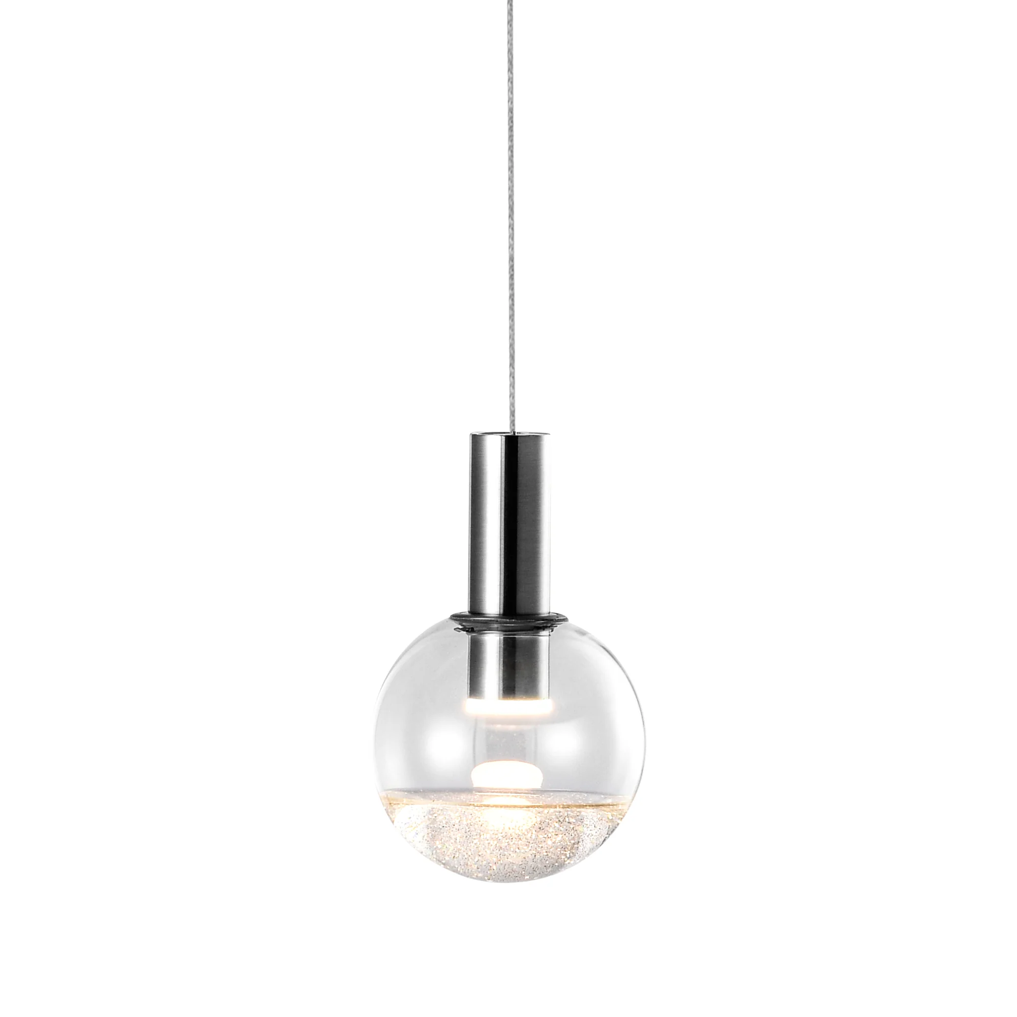 VONN Artisan Sienna VAP2181CH 5" Integrated LED ETL Certified Height Adjustable Pendant Light, Chrome - Image 12