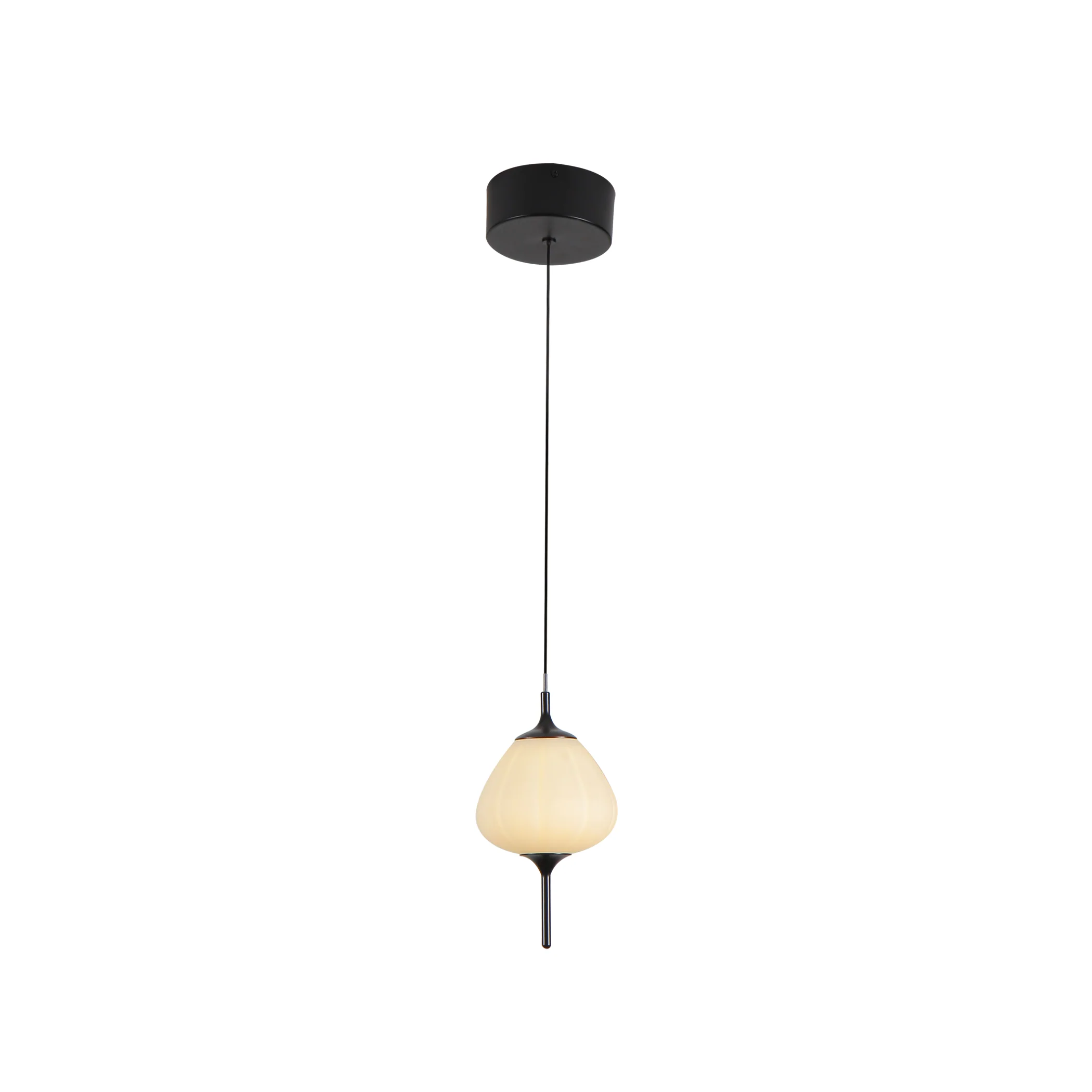 VONN Artisan Lecce VAP2221BL 5" Integrated LED ETL Certified Height Adjustable Pendant with Glass Shade - Image 6
