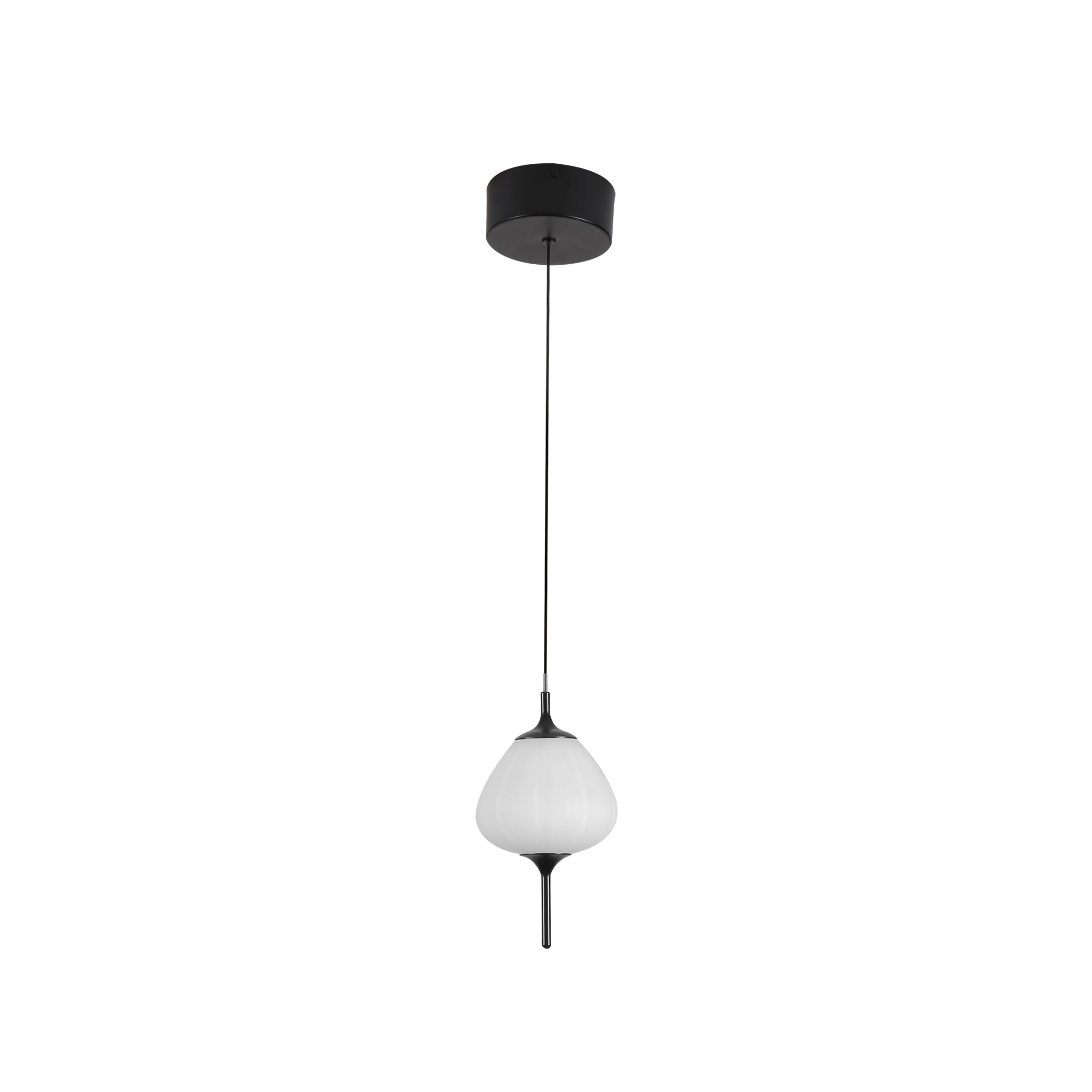VONN Artisan Lecce VAP2221BL 5" Integrated LED ETL Certified Height Adjustable Pendant with Glass Shade - Image 7