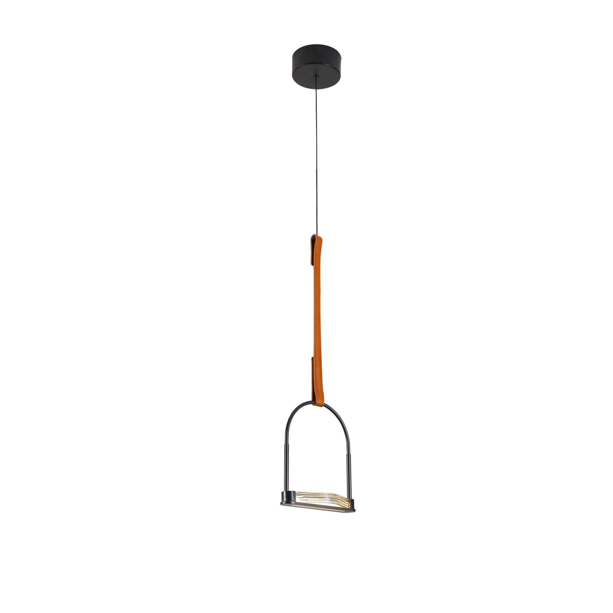 VONN Artisan Ravenna VAP2231BL 8" Integrated LED ETL Certified Height Adjustable Pendant with Glass Shade - Image 9