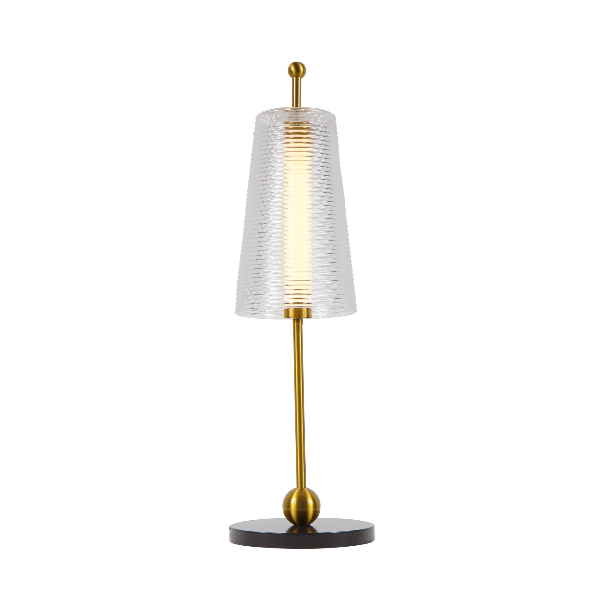 VONN Artisan Toscana VAT6101AB 20" Height Integrated LED ETL Certified Table Lamp with Touch Base Dimming - Image 7