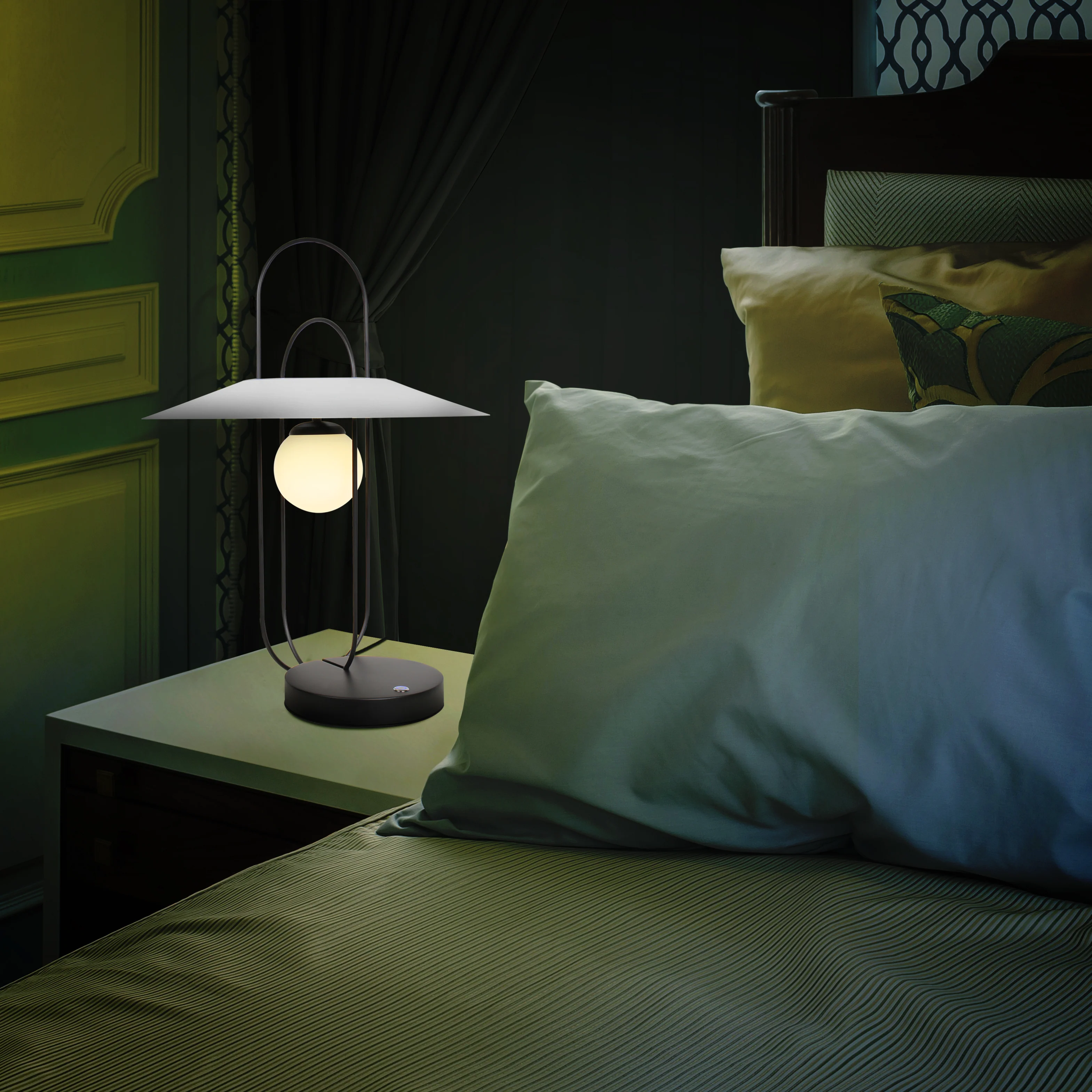 VONN Artisan Lyra VAT6271BL 24" Height Integrated LED ETL Certified Table Lamp with Touch Sensor Dimming - Image 3