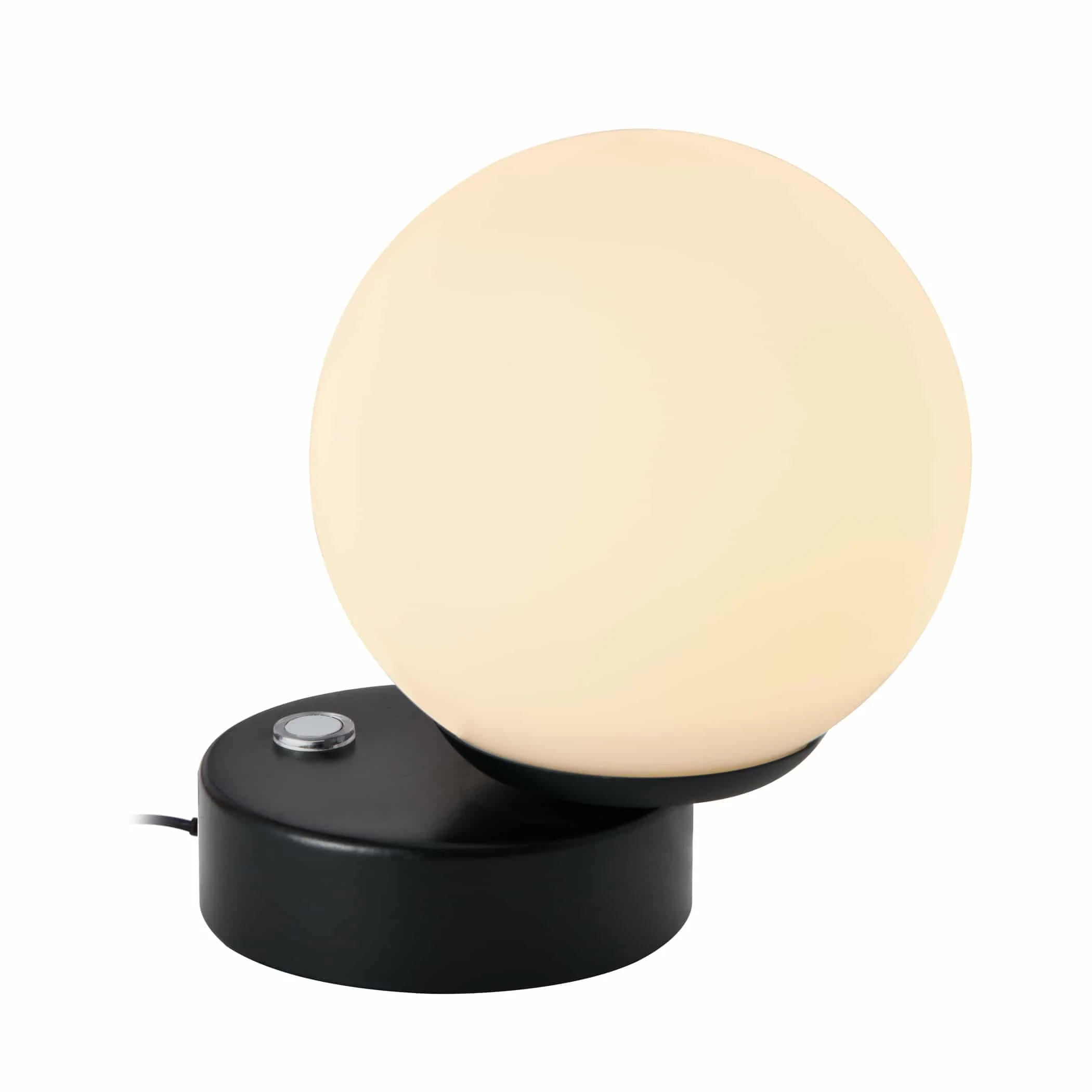 VONN Capri VCT6126BL 6" Height Integrated LED ETL Certified Table Lamp with Touch Sensor Dimming in Black - Image 4