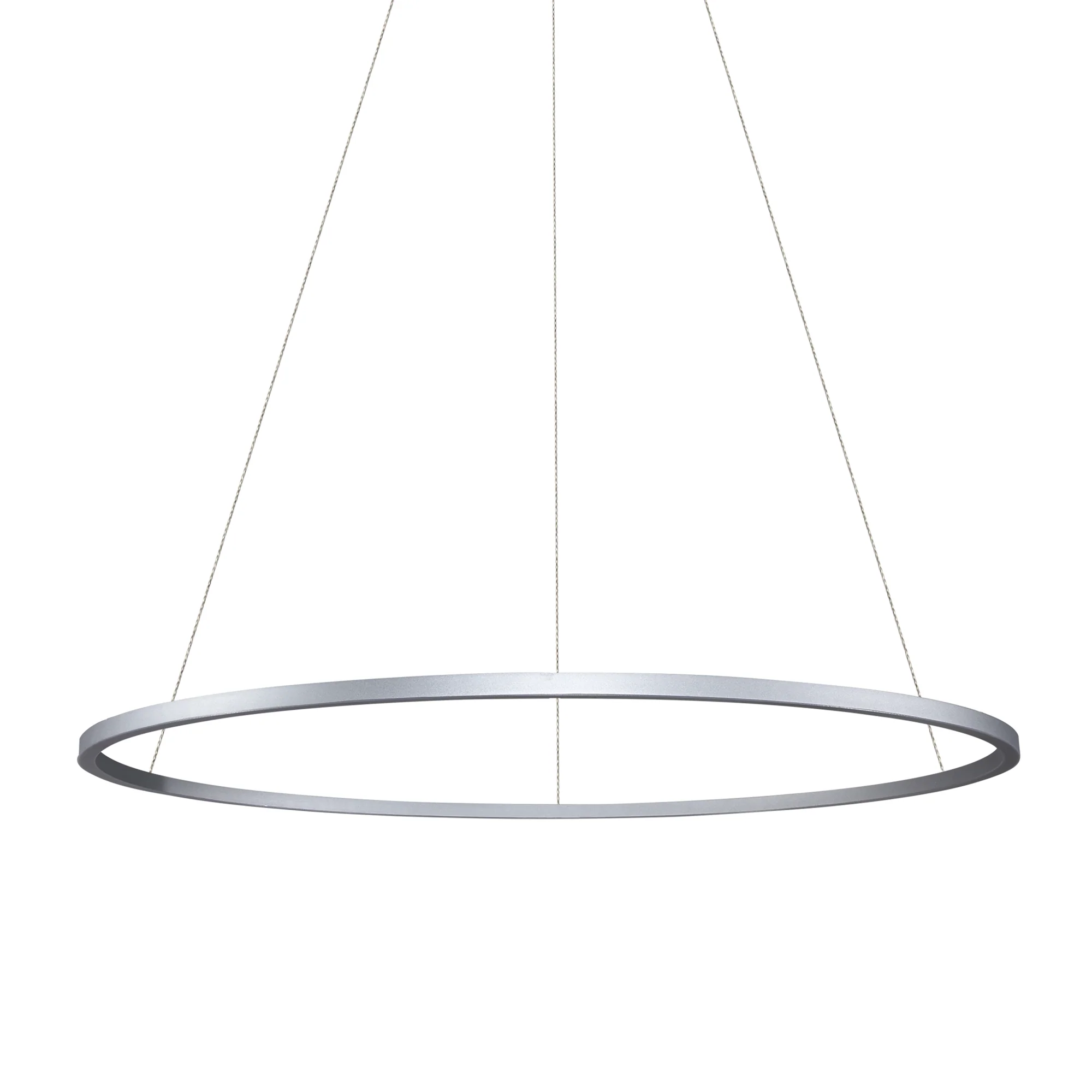 VONN Tania VMC34912AL 51" ETL Certified Integrated LED Ring Chandelier Height Adjustable Pendant in Silver - Image 8