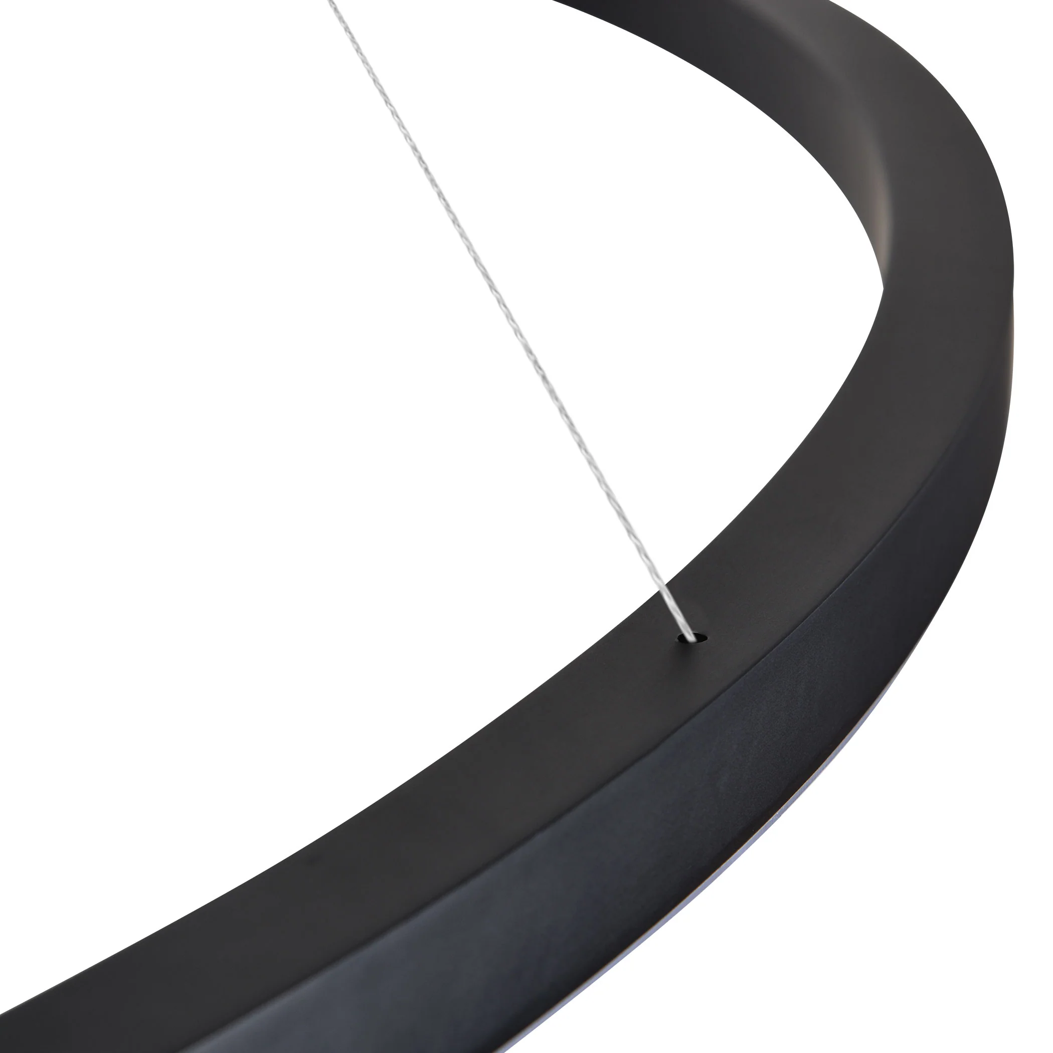 VONN Tania VMC34912BL 51" ETL Certified Integrated LED Ring Chandelier Height Adjustable Pendant in Black - Image 10