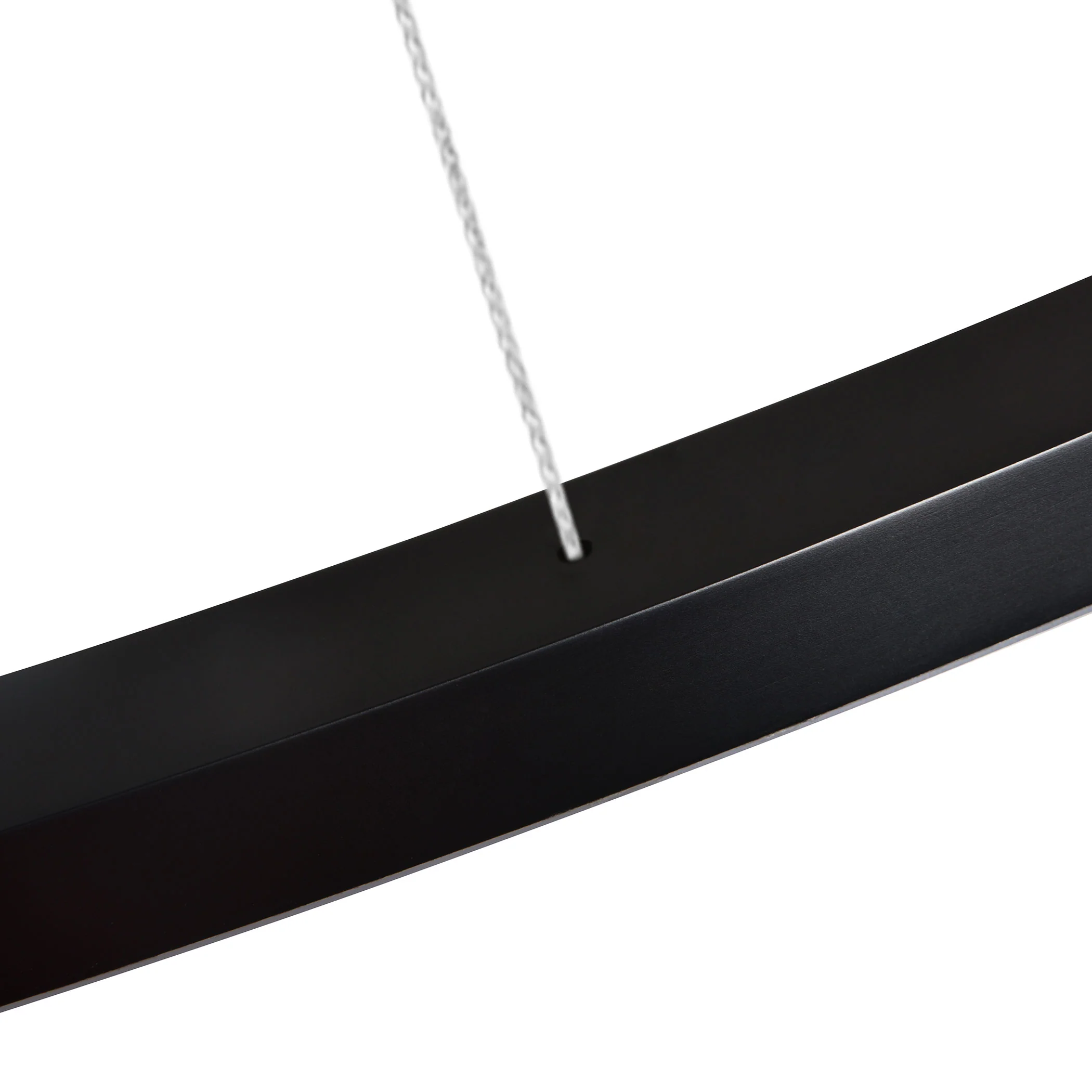 VONN Tania VMC34972BL 72" Integrated LED ETL Certified Ring Chandelier, Height Adjustable Pendant in Black - Image 11