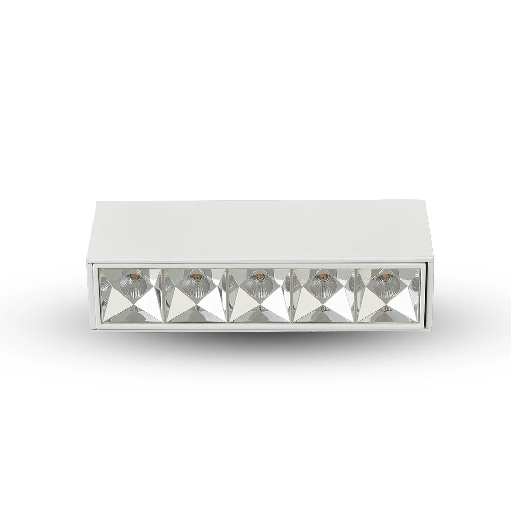 VONN RUBIK VMCL000605D012WH 6.25" 5 LIGHT 100-277V LED SURFACE MOUNTED DOWNLIGHT ETL CERTIFIED, COMMERCIAL GRADE, White