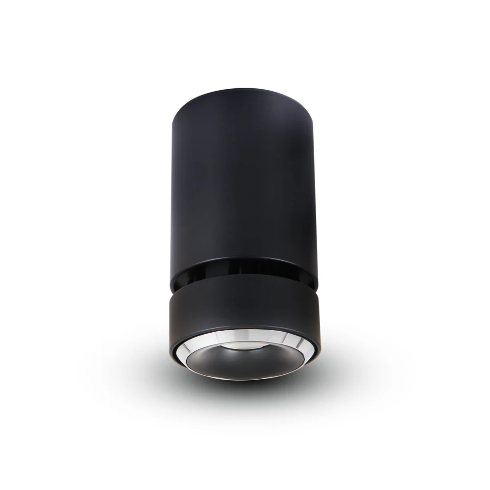 VONN ORBIT VMCL000701A020BL 4.25" 1 LIGHT 100-277V LED SURFACE MOUNTED ADJUSTABLE DOWNLIGHT, ETL COMMERCIAL GRADE, Black - Image 4