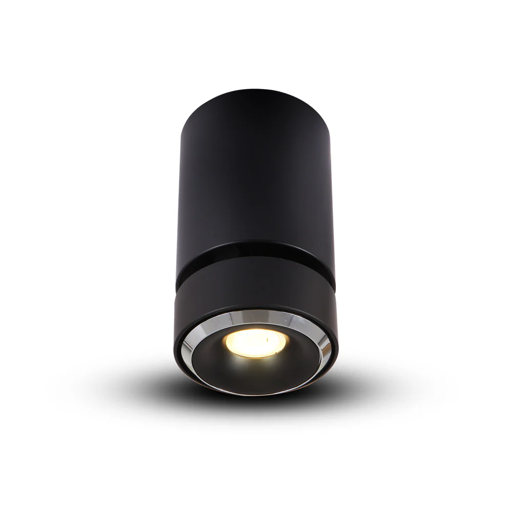 VONN ORBIT VMCL000701A020BL 4.25" 1 LIGHT 100-277V LED SURFACE MOUNTED ADJUSTABLE DOWNLIGHT, ETL COMMERCIAL GRADE, Black - Image 5