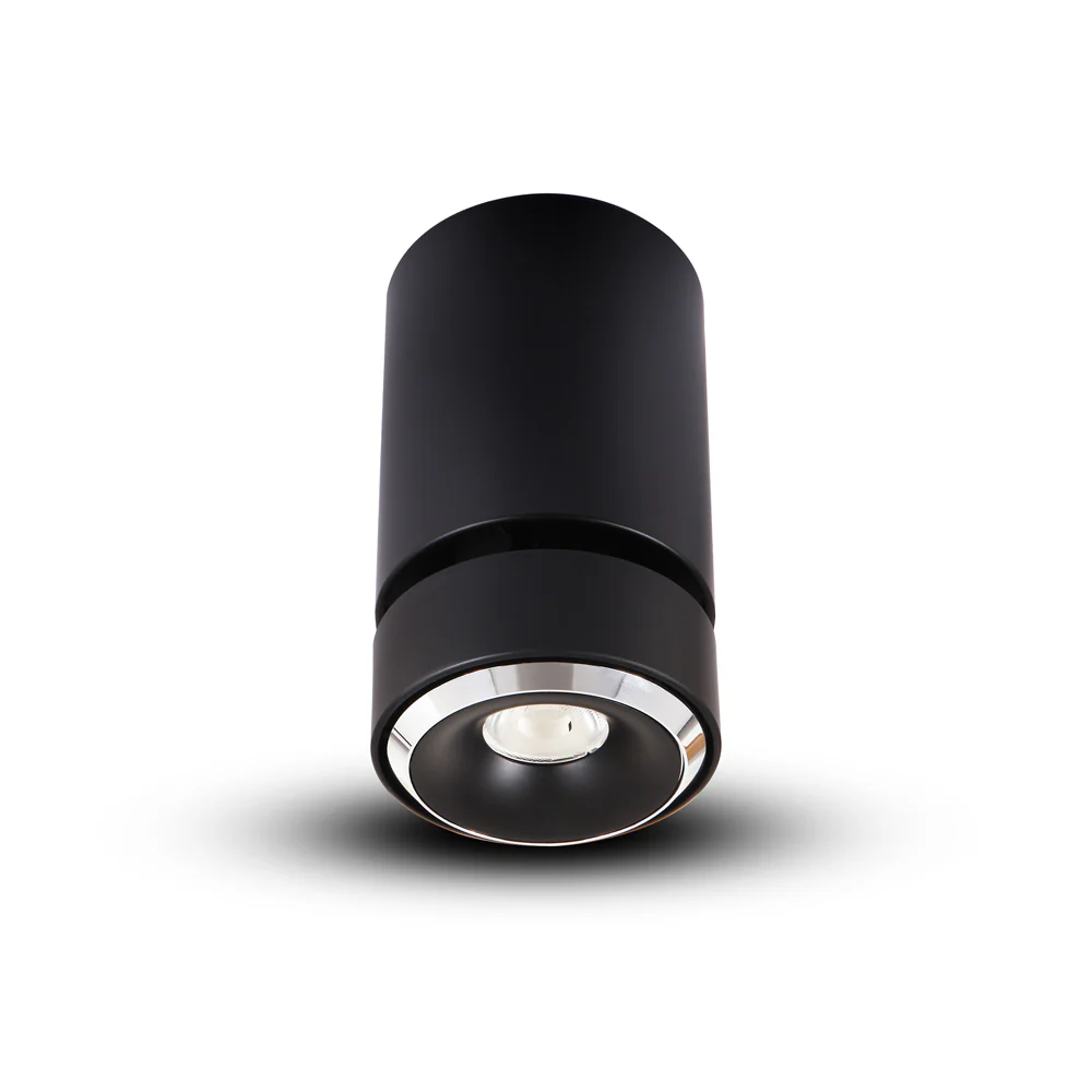 VONN ORBIT VMCL000701A020BL 4.25" 1 LIGHT 100-277V LED SURFACE MOUNTED ADJUSTABLE DOWNLIGHT, ETL COMMERCIAL GRADE, Black - Image 6