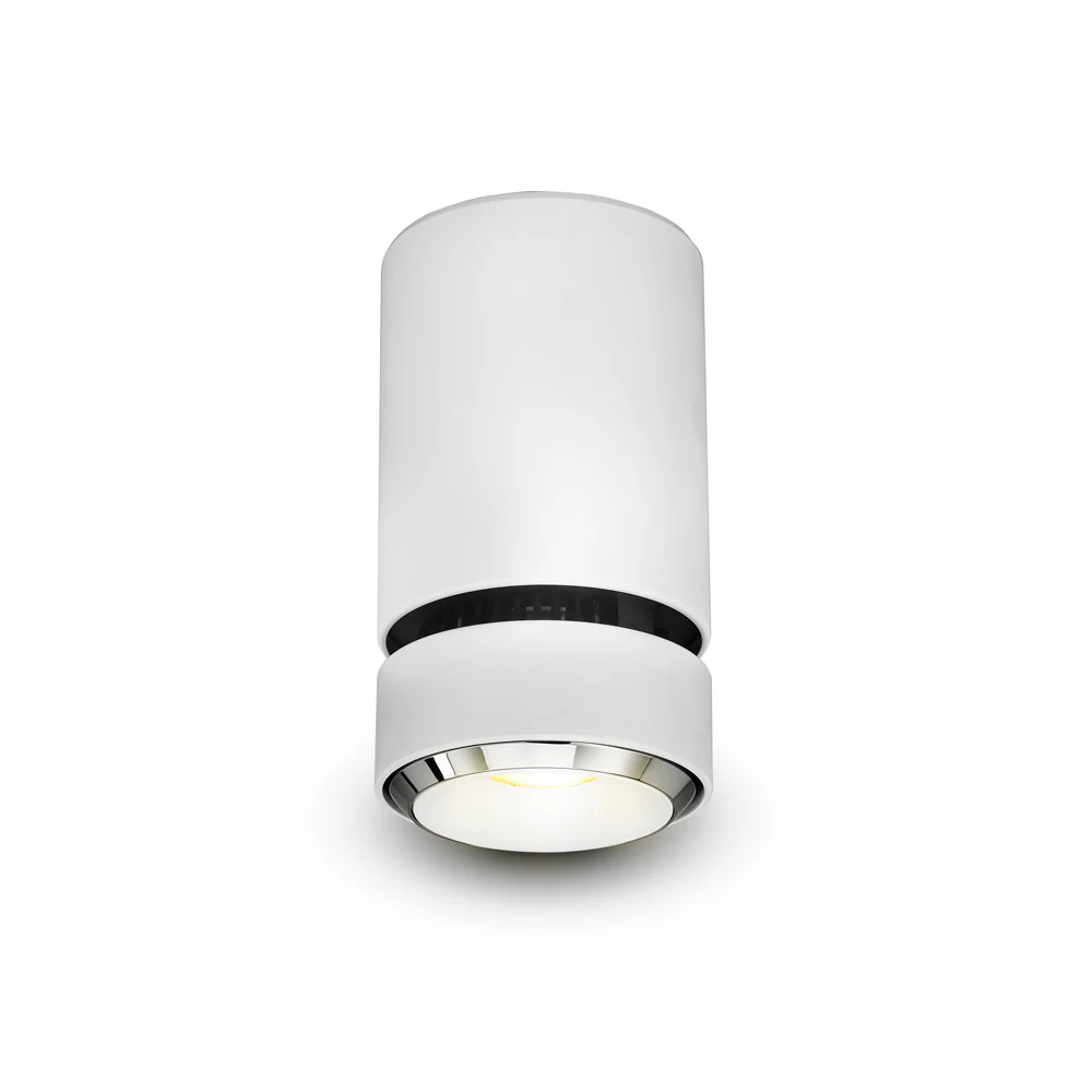 VONN ORBIT VMCL000701A020WH 4.25" 1 LIGHT 100-277V LED SURFACE MOUNTED ADJUSTABLE DOWNLIGHT, ETL COMMERCIAL GRADE, White - Image 2
