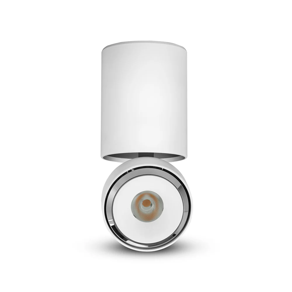 VONN ORBIT VMCL000701A020WH 4.25" 1 LIGHT 100-277V LED SURFACE MOUNTED ADJUSTABLE DOWNLIGHT, ETL COMMERCIAL GRADE, White - Image 6
