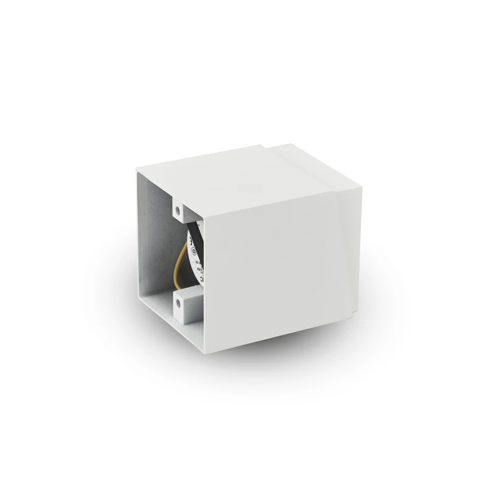 VONN NODE VMCL001901B012WH 3.25" 1 LIGHT SQUARE 100-277V LED SURFACE MOUNTED DOWNLIGHT, ETL CERT COMMERCIAL GRADE, White - Image 4