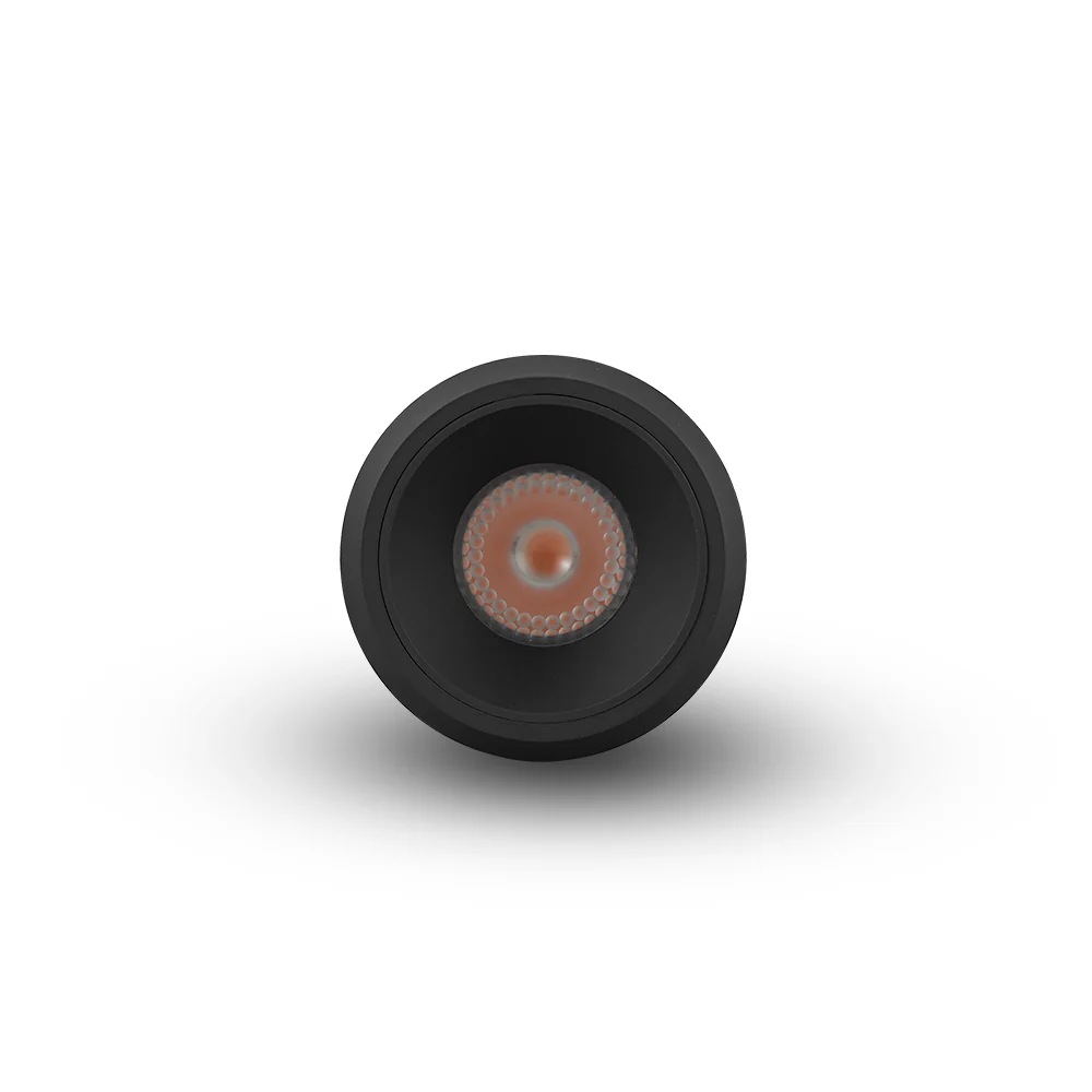 VONN NODE VMCL001901C020BL 4.25" 1 LIGHT ROUND 100-277V LED SURFACE MOUNTED DOWNLIGHT, ETL CERT, COMMERCIAL GRADE, Black - Image 5