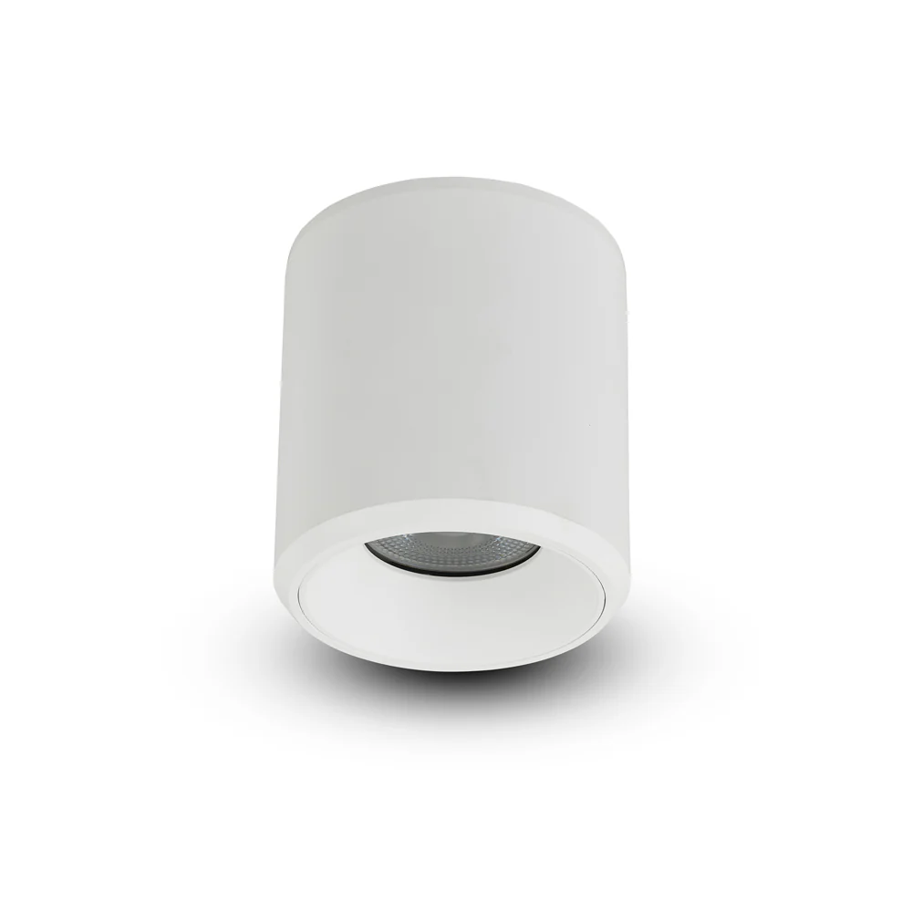 VONN NODE VMCL001901C020WH 4.25" 1 LIGHT ROUND 100-277V LED SURFACE MOUNTED DOWNLIGHT, ETL CERT, COMMERCIAL GRADE, White