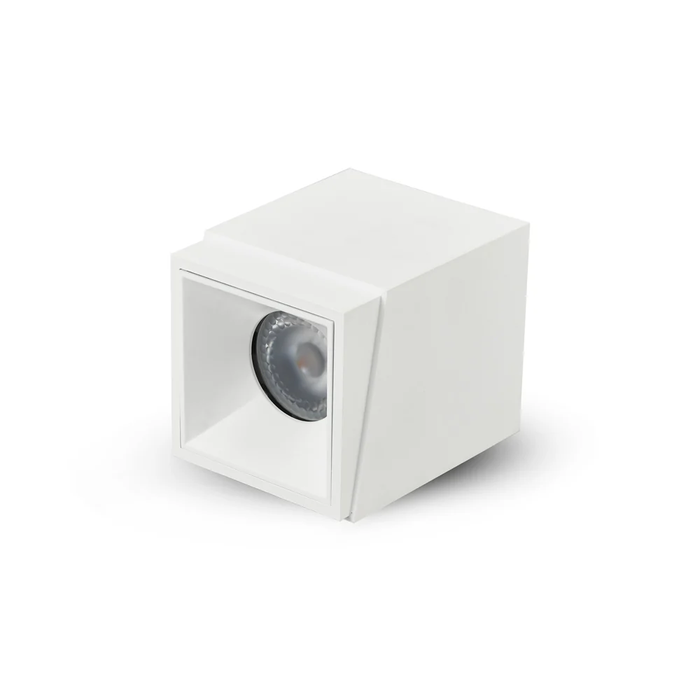VONN NODE VMCL001901D020WH 4" 1 LIGHT SQUARE 100-277V LED SURFACE MOUNTED DOWNLIGHT, ETL CERT, COMMERCIAL GRADE, White - Image 3