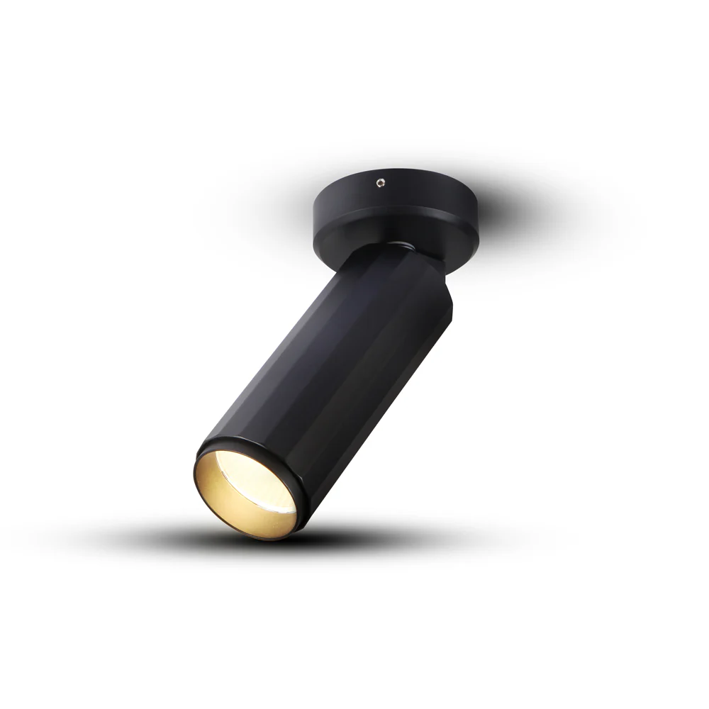 VONN ORBIT VMCL004101A008BL 2.75" 1 LIGHT LED ADJUSTABLE SURFACE MOUNTED SPOTLIGHT, ETL COMMERCIAL GRADE, Black - Image 4
