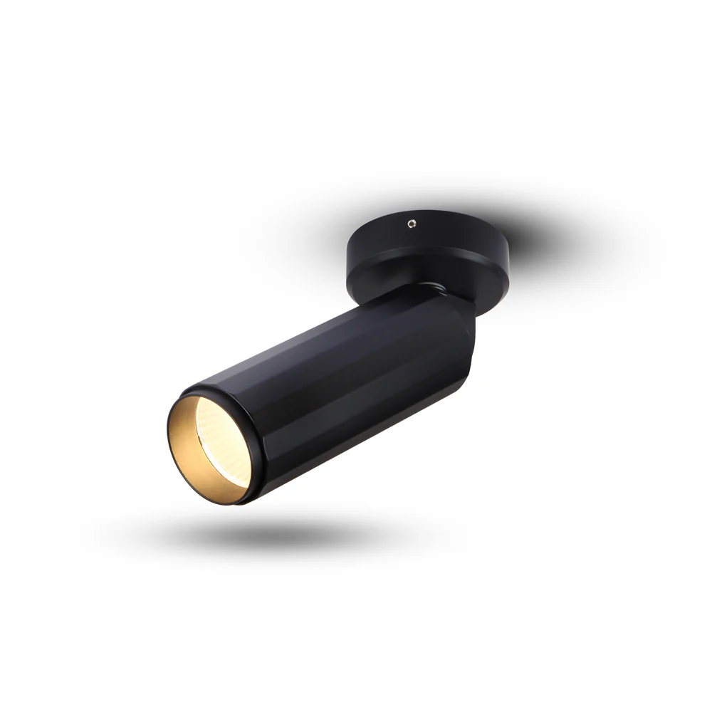 VONN ORBIT VMCL004101A008BL 2.75" 1 LIGHT LED ADJUSTABLE SURFACE MOUNTED SPOTLIGHT, ETL COMMERCIAL GRADE, Black - Image 6