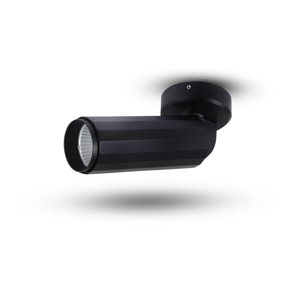 VONN ORBIT VMCL004101A008BL 2.75" 1 LIGHT LED ADJUSTABLE SURFACE MOUNTED SPOTLIGHT, ETL COMMERCIAL GRADE, Black - Image 8