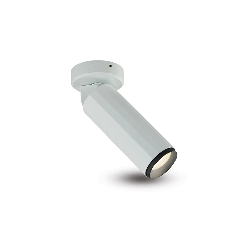 VONN ORBIT VMCL004101A008WH 2.75" 1 LIGHT LED ADJUSTABLE SURFACE MOUNTED SPOTLIGHT, ETL COMMERCIAL GRADE, White - Image 2