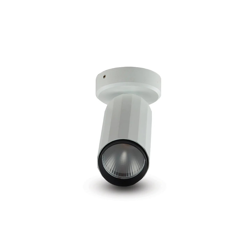 VONN ORBIT VMCL004101A008WH 2.75" 1 LIGHT LED ADJUSTABLE SURFACE MOUNTED SPOTLIGHT, ETL COMMERCIAL GRADE, White - Image 5