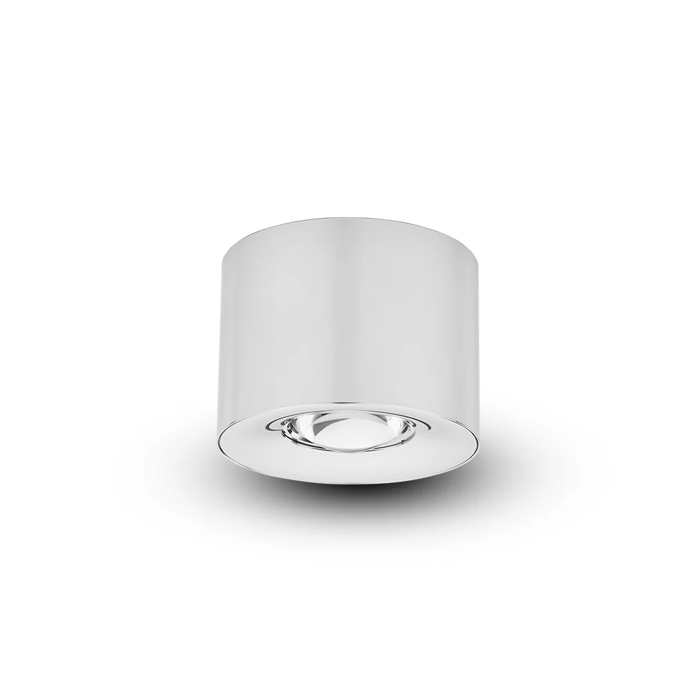 VONN NODE VMCL004601B012CH 4.25" 1 LIGHT LED SURFACE MOUNTED DOWNLIGHT ETL CERT COMMERCIAL GRADE, CHROME - Image 3