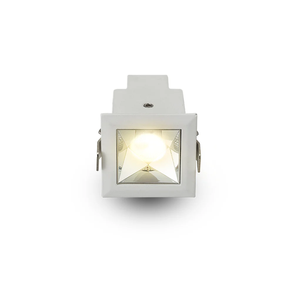 VONN RUBIK VMDL000601A003WH 1.75" 1 LIGHT LED RECESSED DOWNLIGHT W/TRIM ETL CERTIFIED, COMMERCIAL GRADE, White - Image 2
