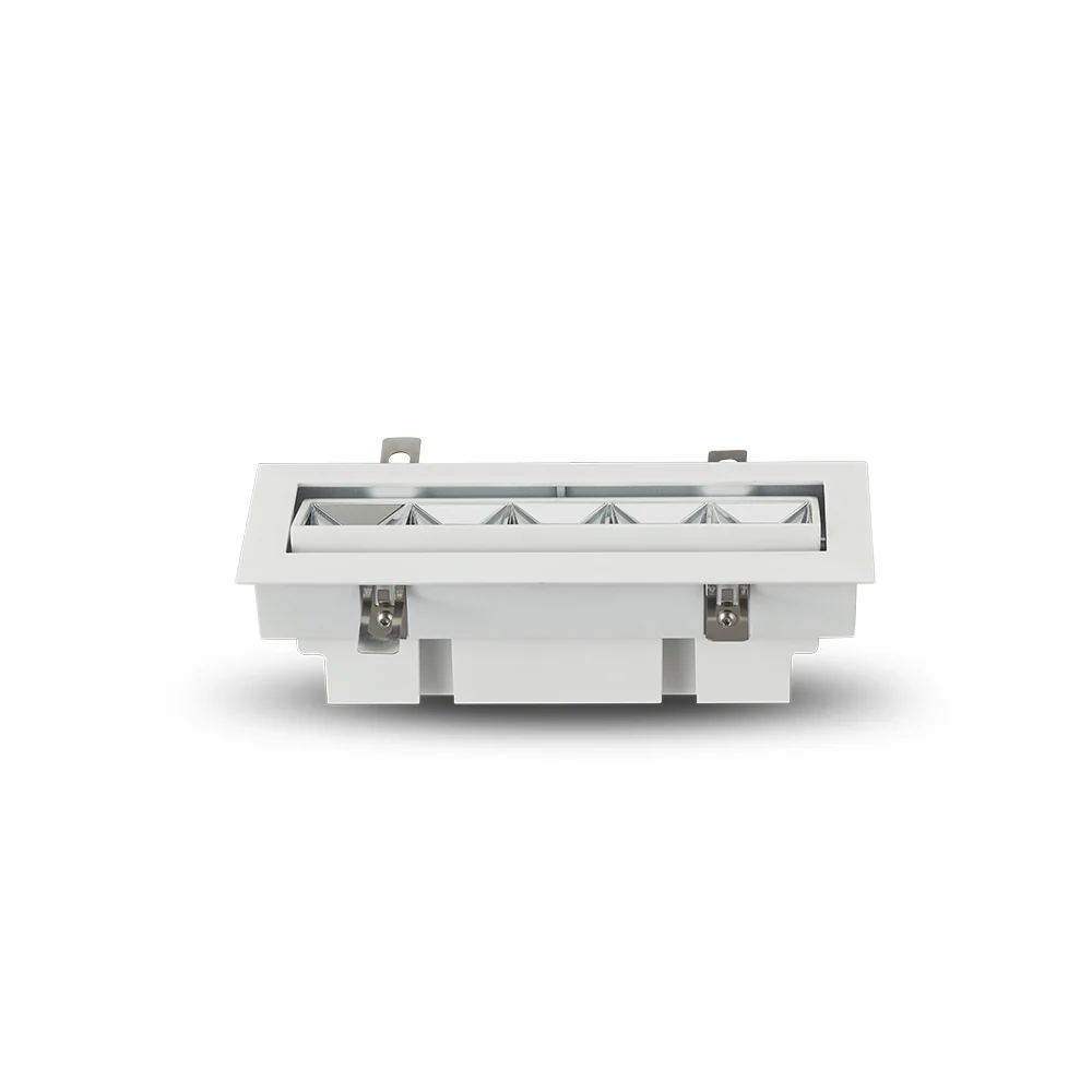 VONN RUBIK VMDL000605C012WH 7.25" 5 LIGHT LED ADJUSTABLE RECESSED DOWNLIGHT W/TRIM, ETL COMMERCIAL GRADE, White - Image 5