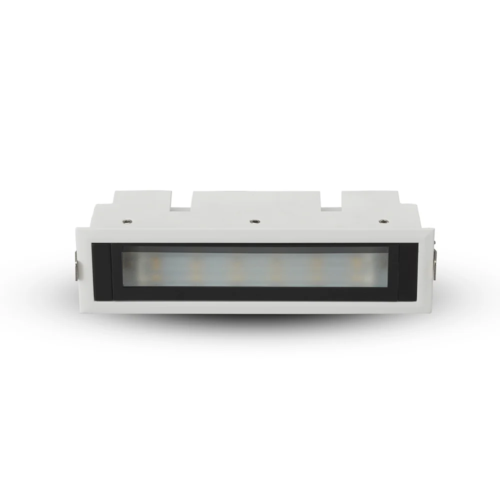 VONN SLICE VMDL000605E012WH 6.5" 1 LIGHT LED RECESSED WALL WASHER W/TRIM ETL CERTIFIED, COMMERCIAL GRADE, White