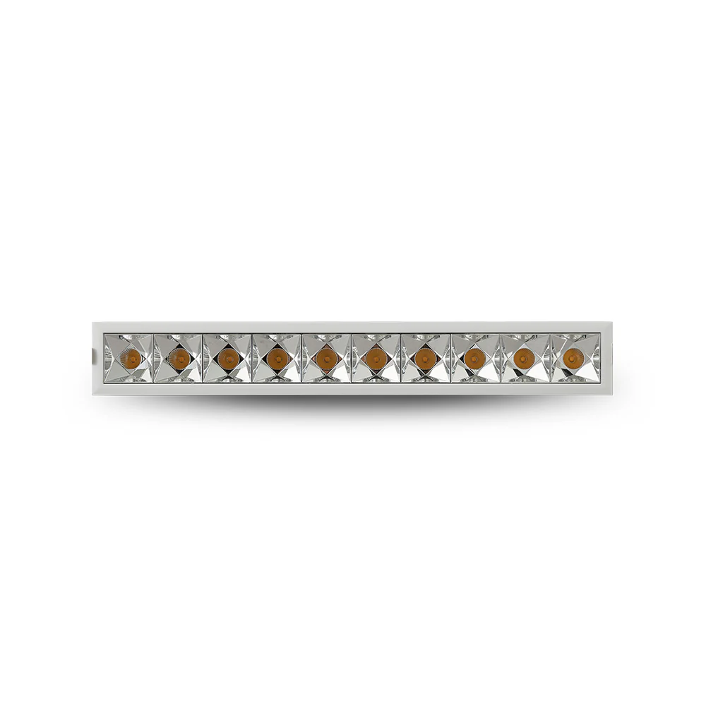 VONN RUBIK VMDL000610A024WH 12.5" 10 LIGHT LED RECESSED DOWNLIGHT W/TRIM ETL CERTIFIED, COMMERCIAL GRADE, White - Image 3