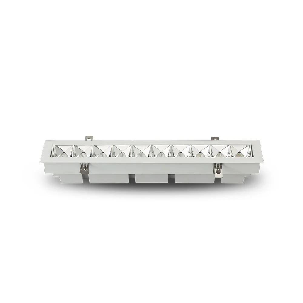 VONN RUBIK VMDL000610C024WH 13.25" 10 LIGHT LED ADJUSTABLE RECESSED DOWNLIGHT W/TRIM ETL COMMERCIAL GRADE, White - Image 5